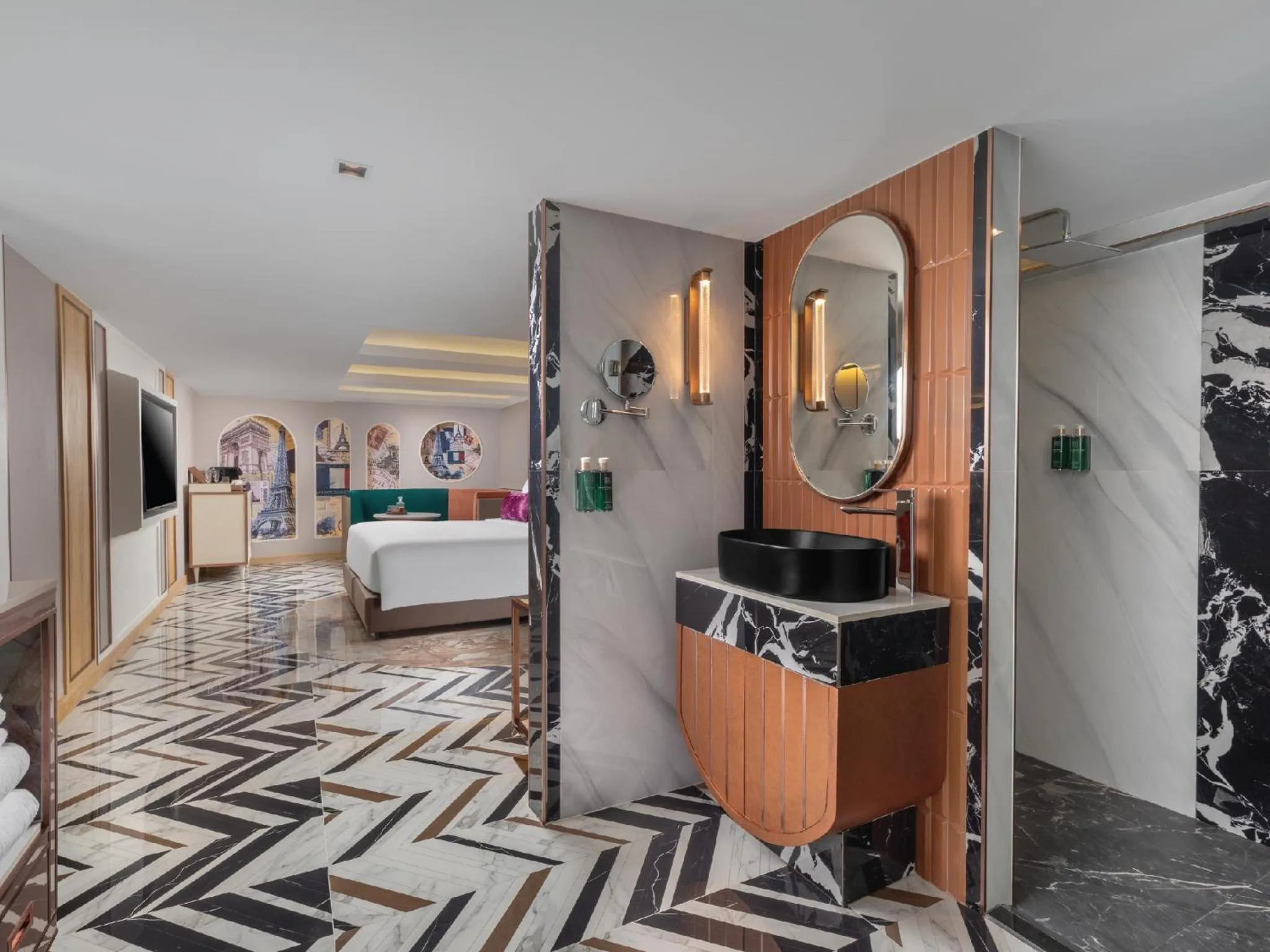 Bed in Pipa Hotel Bangkok Sukhumvit 11