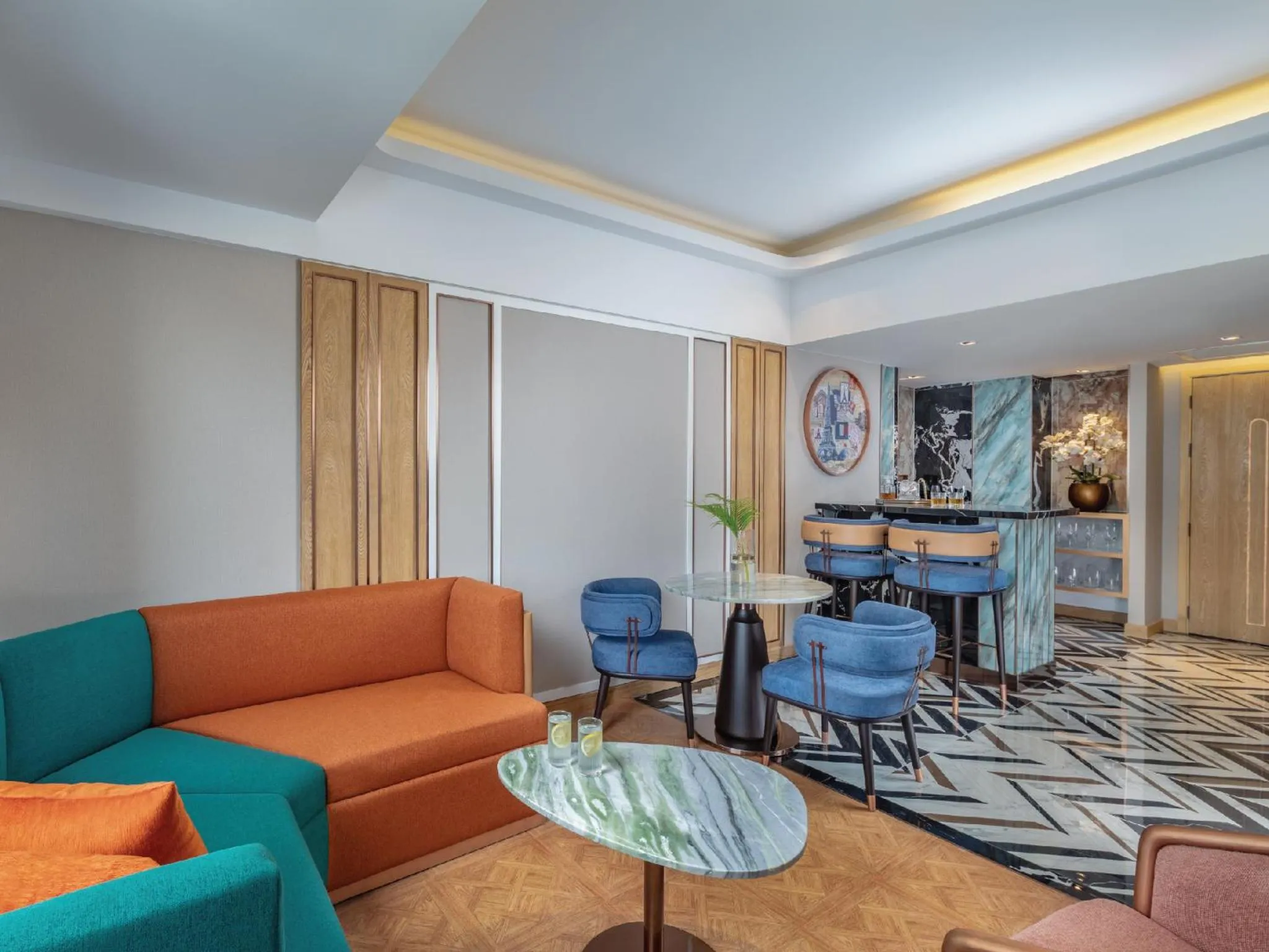 Living room in Pipa Hotel Bangkok Sukhumvit 11