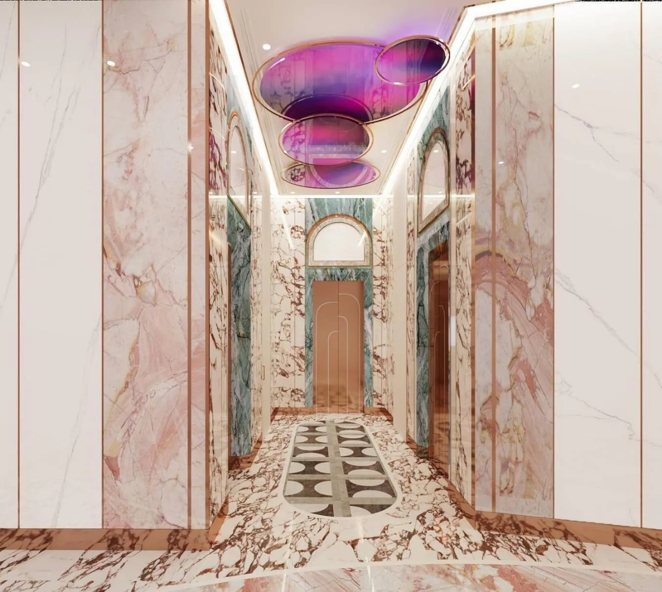 elevator in Pipa Hotel Bangkok Sukhumvit 11