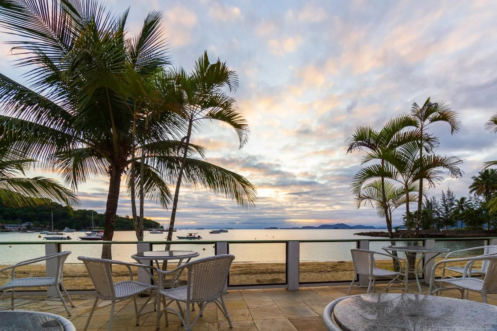 Balcony/Terrace in Pousada Daleste
