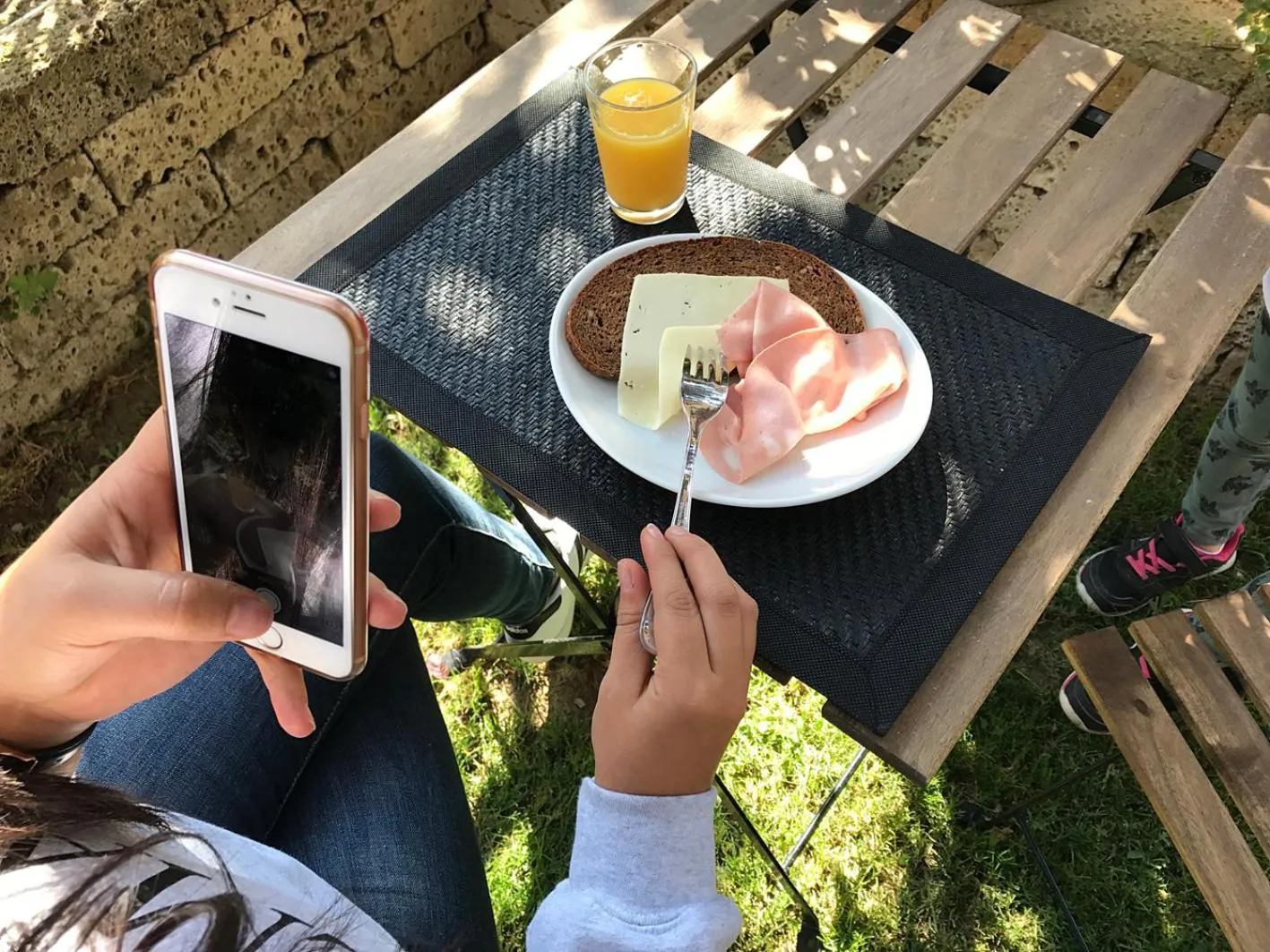 Food close-up in Casa Soave B&B