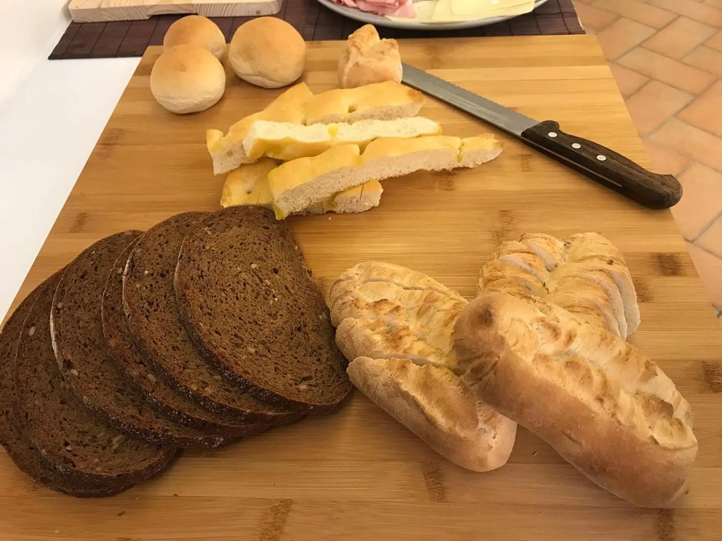 Continental breakfast in Casa Soave B&B