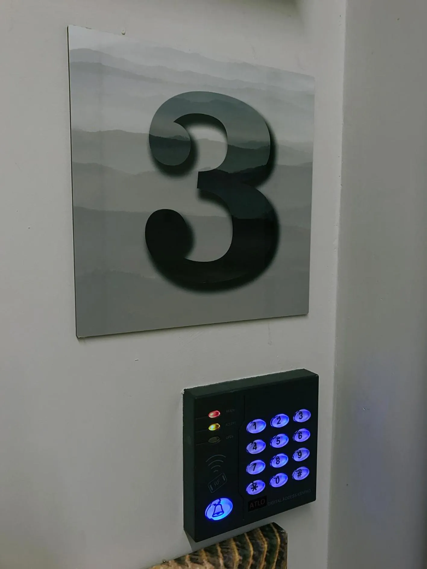 Decorative detail in Casa Soave B&B