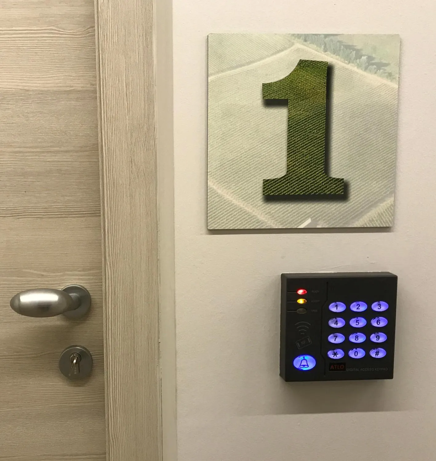 Decorative detail in Casa Soave B&B