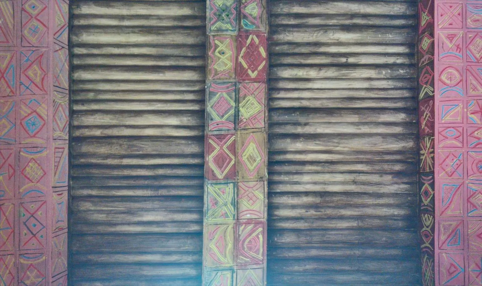 Decorative detail in Villa du Souss