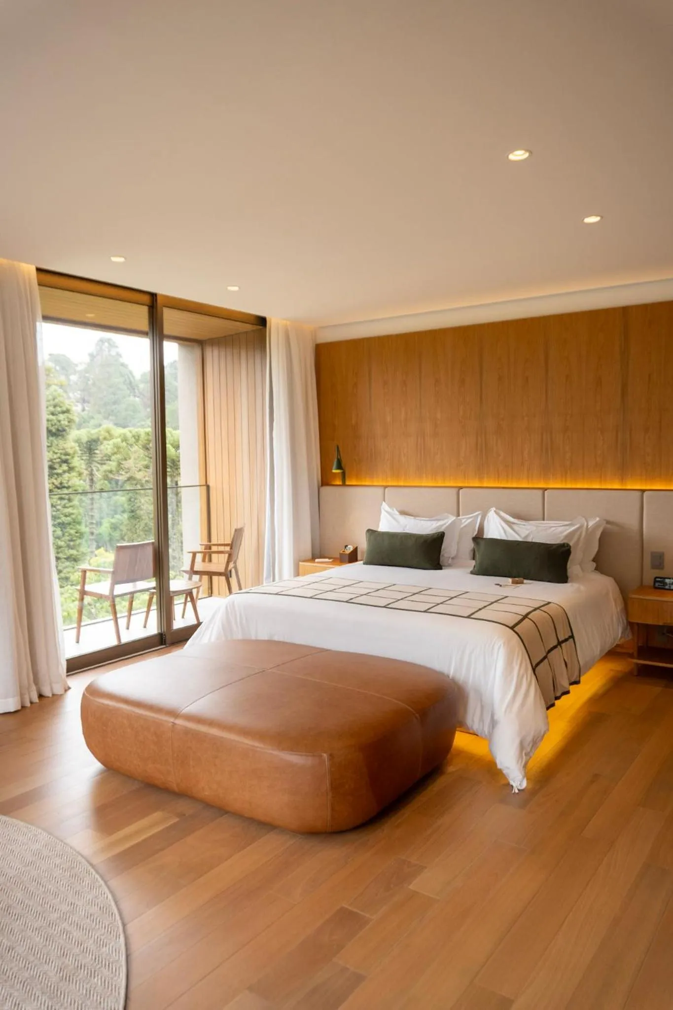 Bed in Hotel Vila Inglesa