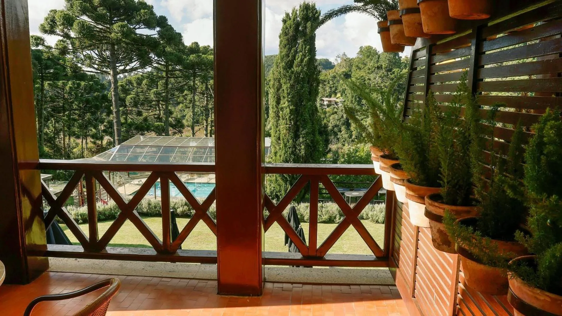 Balcony/Terrace in Hotel Vila Inglesa