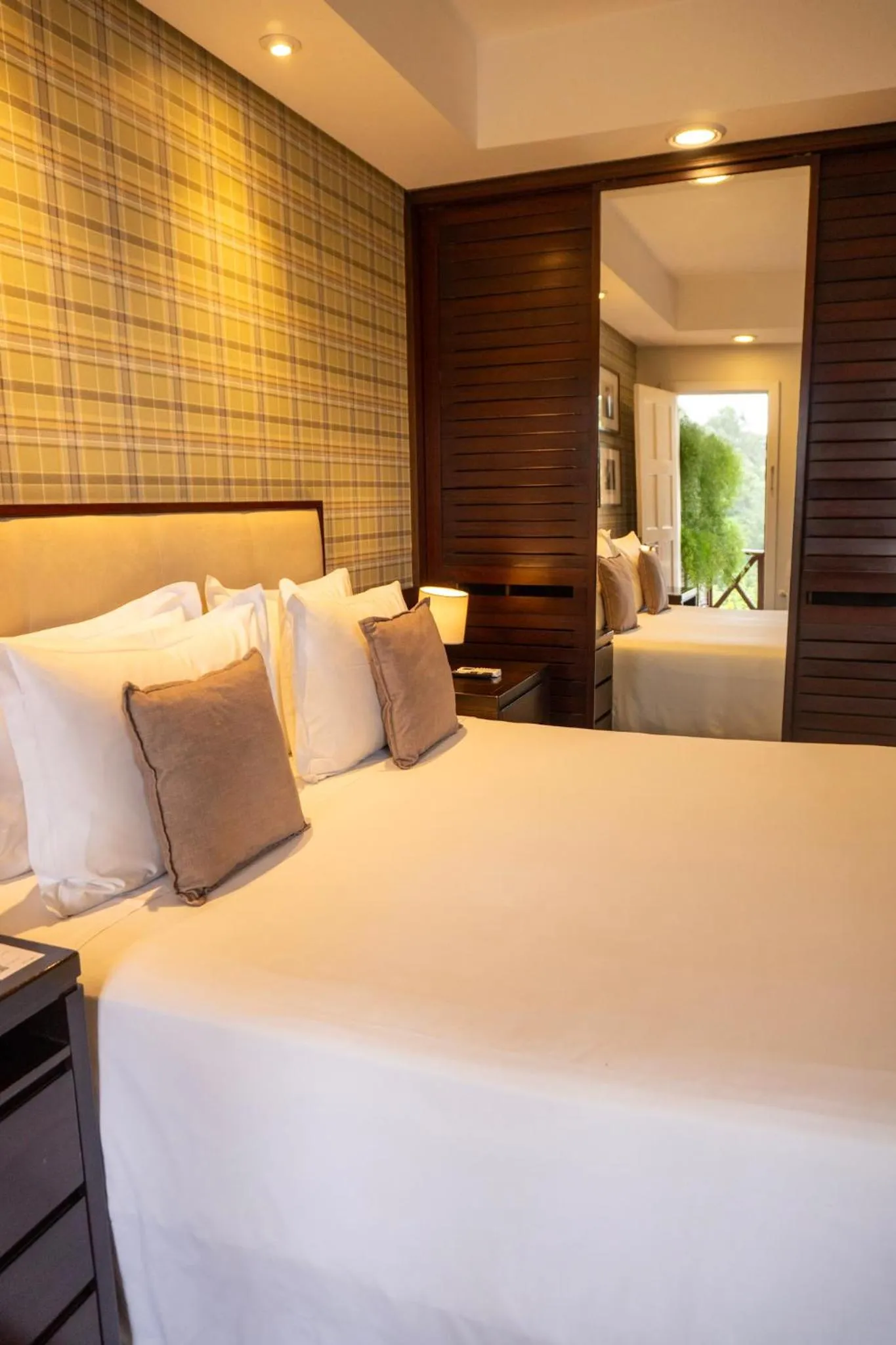 Bed in Hotel Vila Inglesa