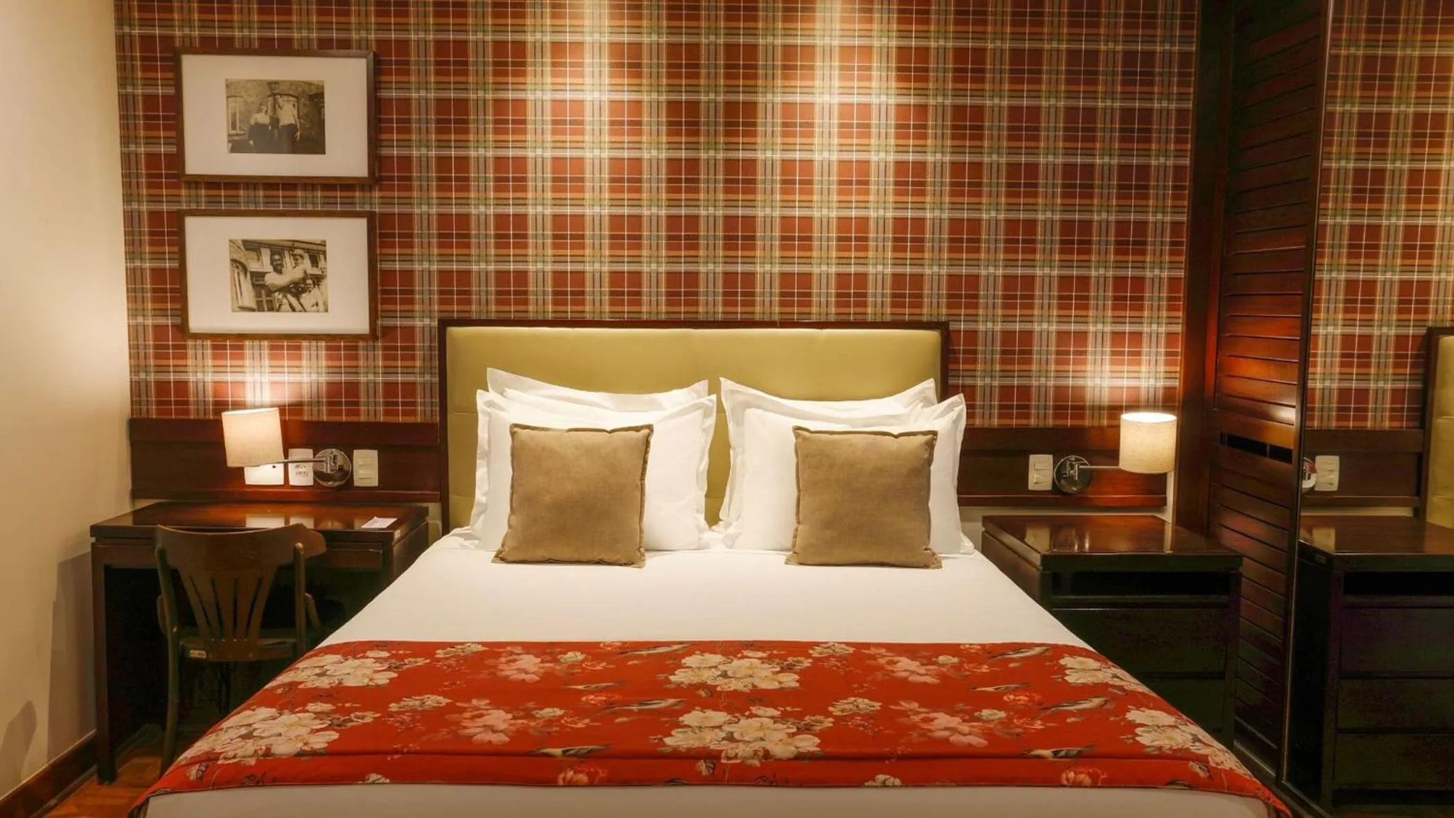 Bedroom, Bed in Hotel Vila Inglesa