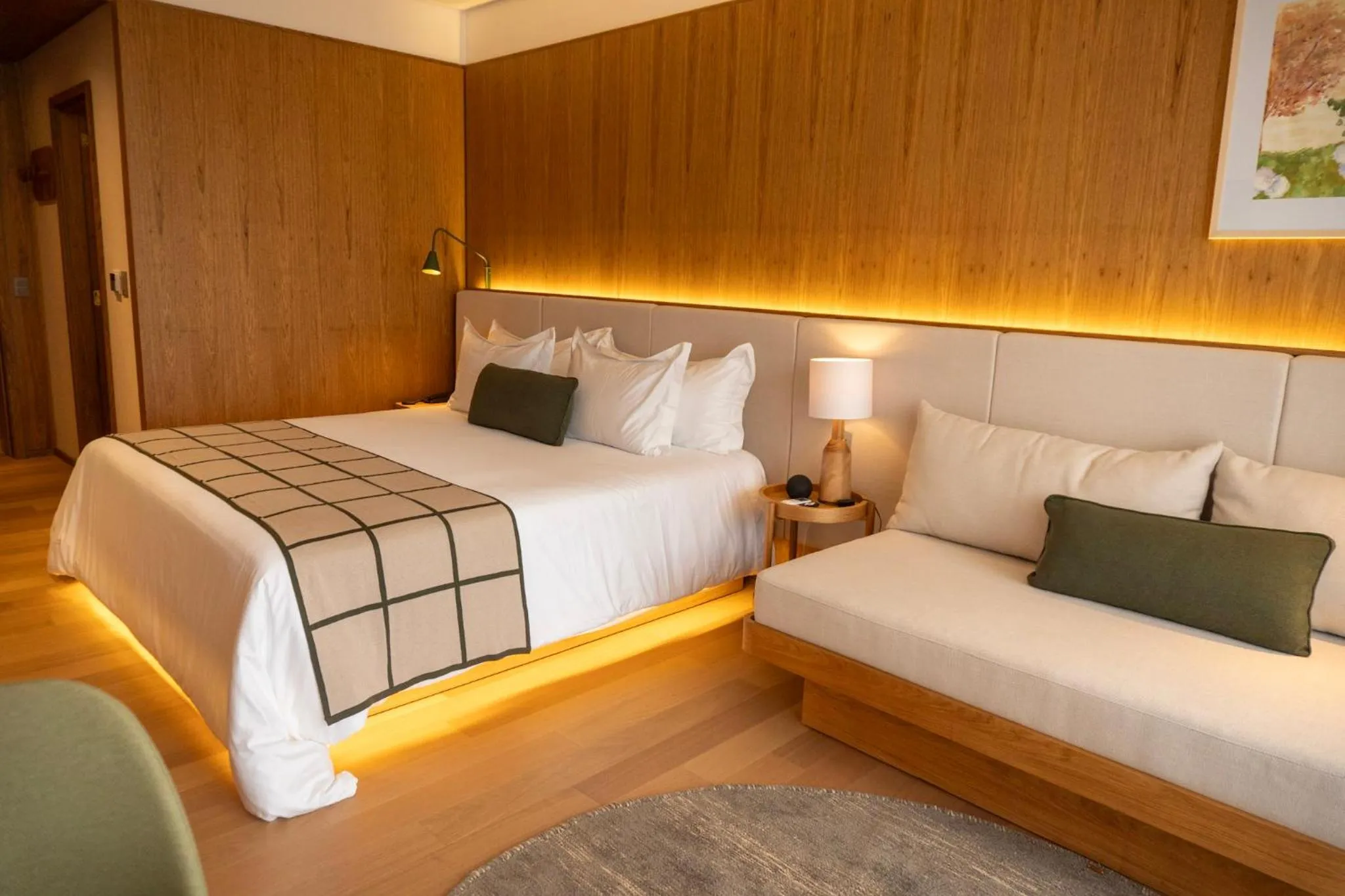 Bed in Hotel Vila Inglesa