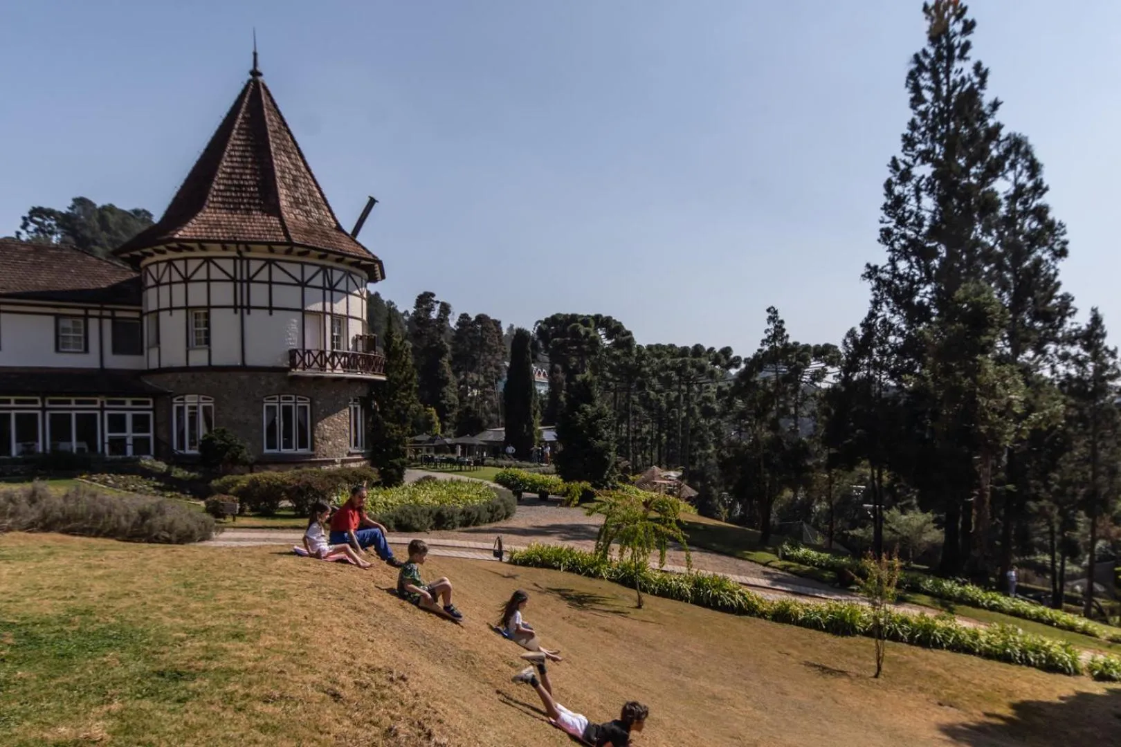 Garden view in Hotel Vila Inglesa