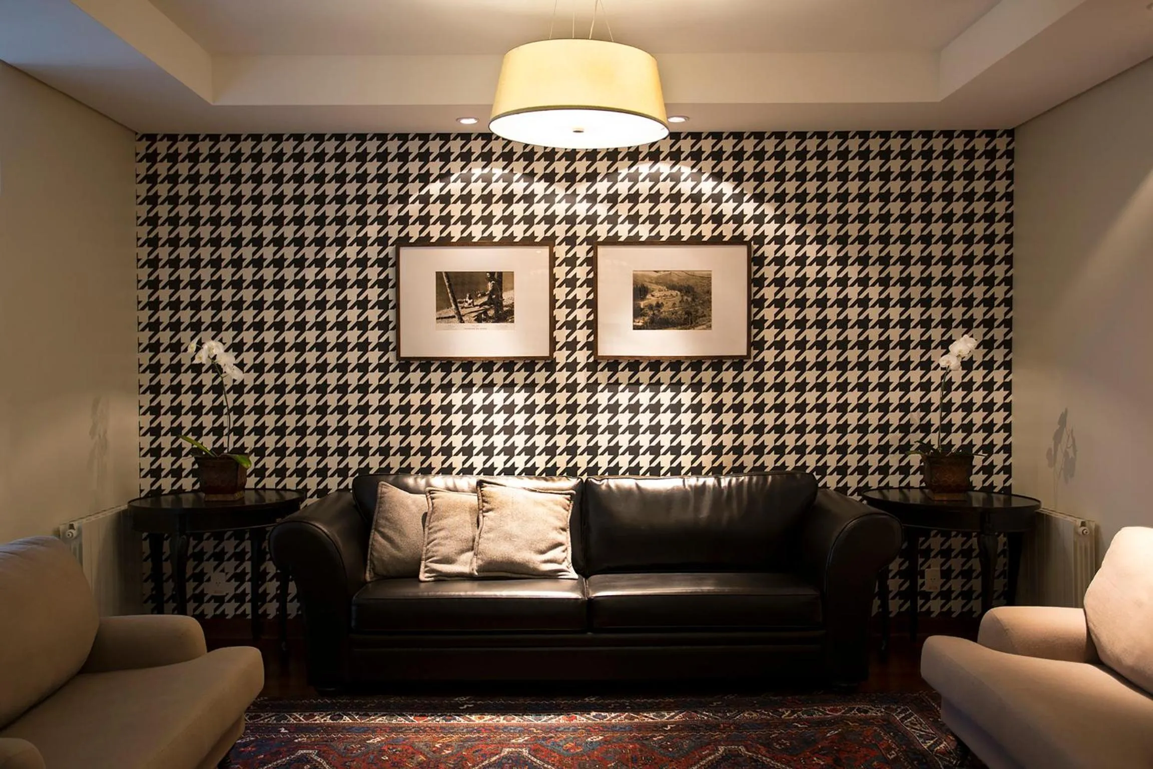 Living room in Hotel Vila Inglesa