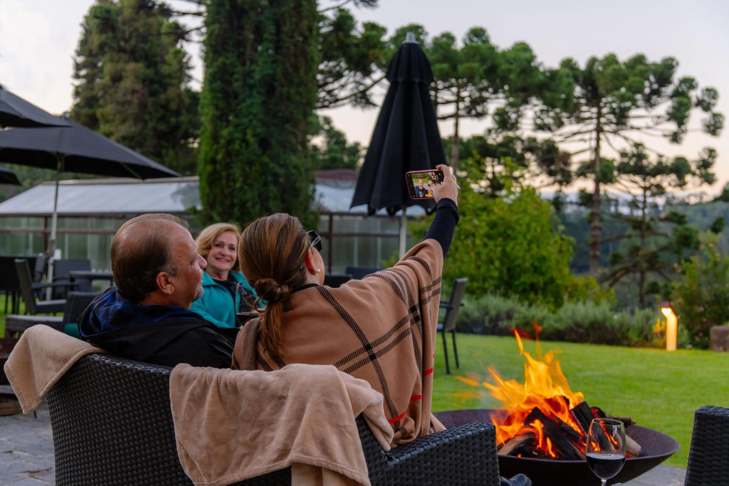 flat iron in Hotel Vila Inglesa