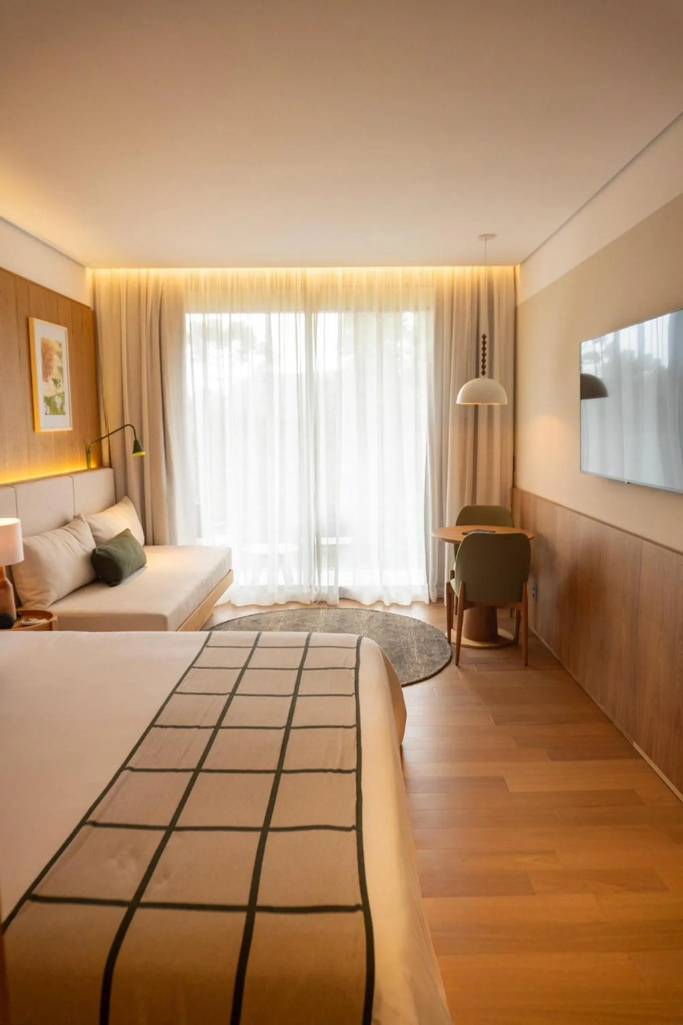 Bed in Hotel Vila Inglesa