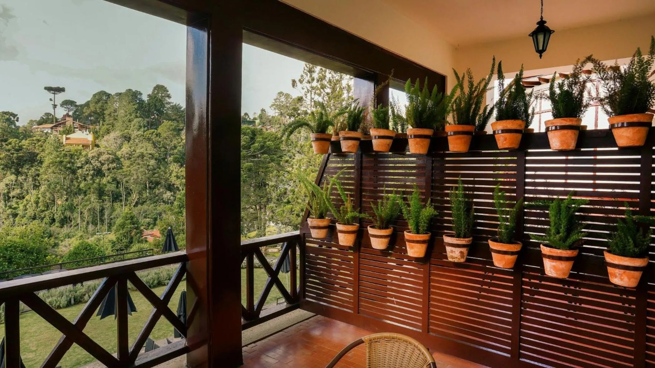 Balcony/Terrace in Hotel Vila Inglesa