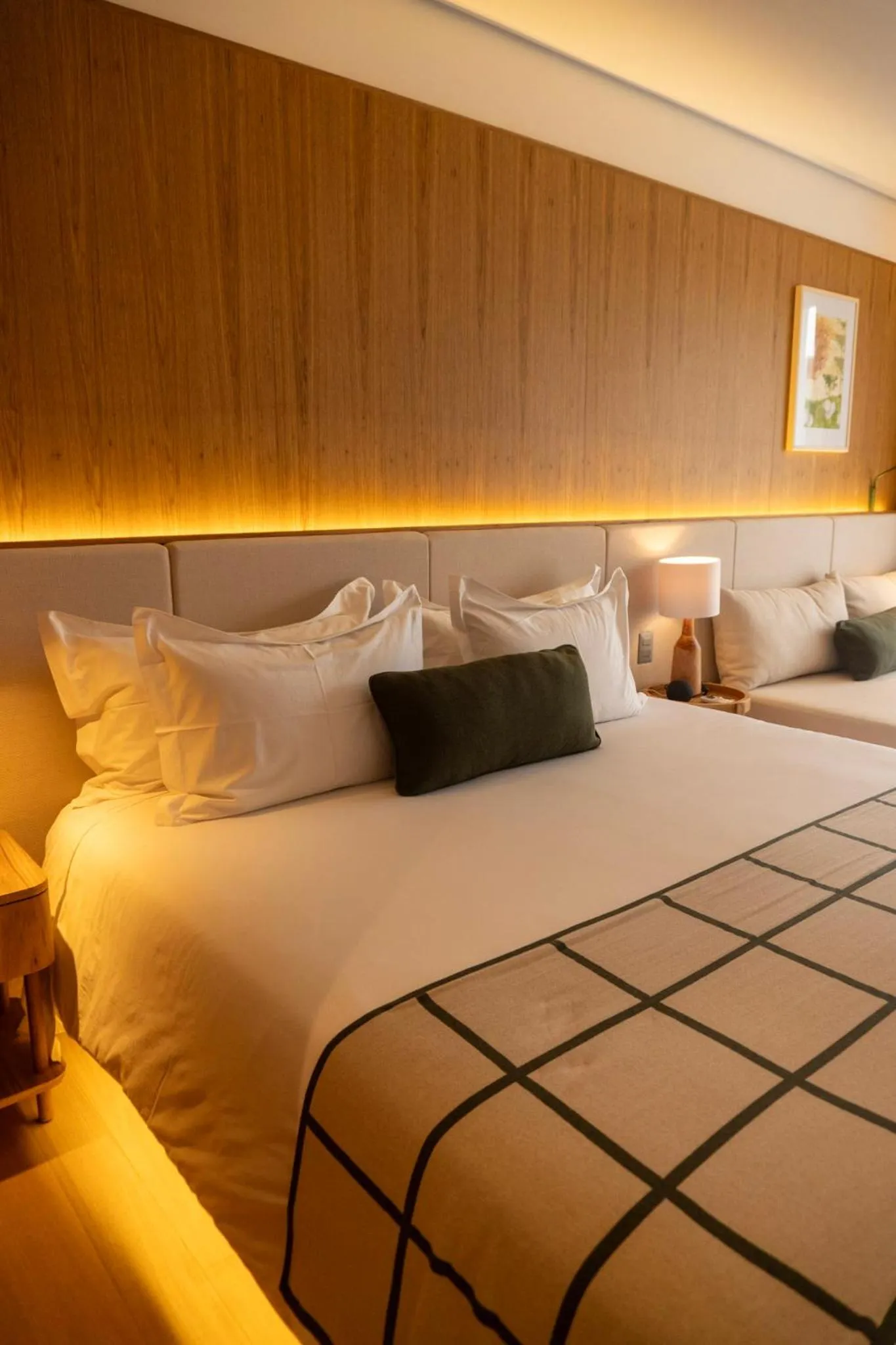 Bed in Hotel Vila Inglesa