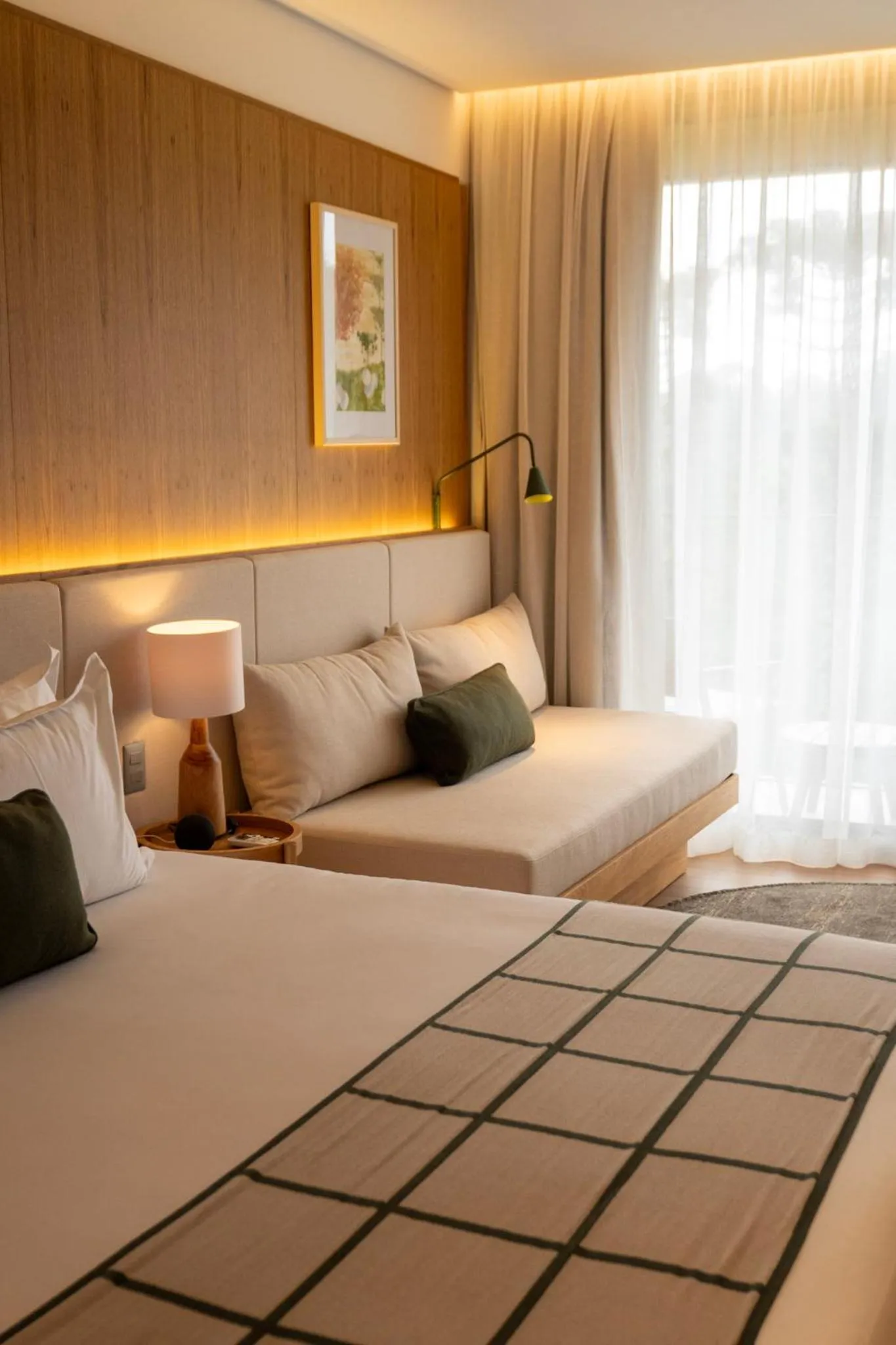 Bed in Hotel Vila Inglesa