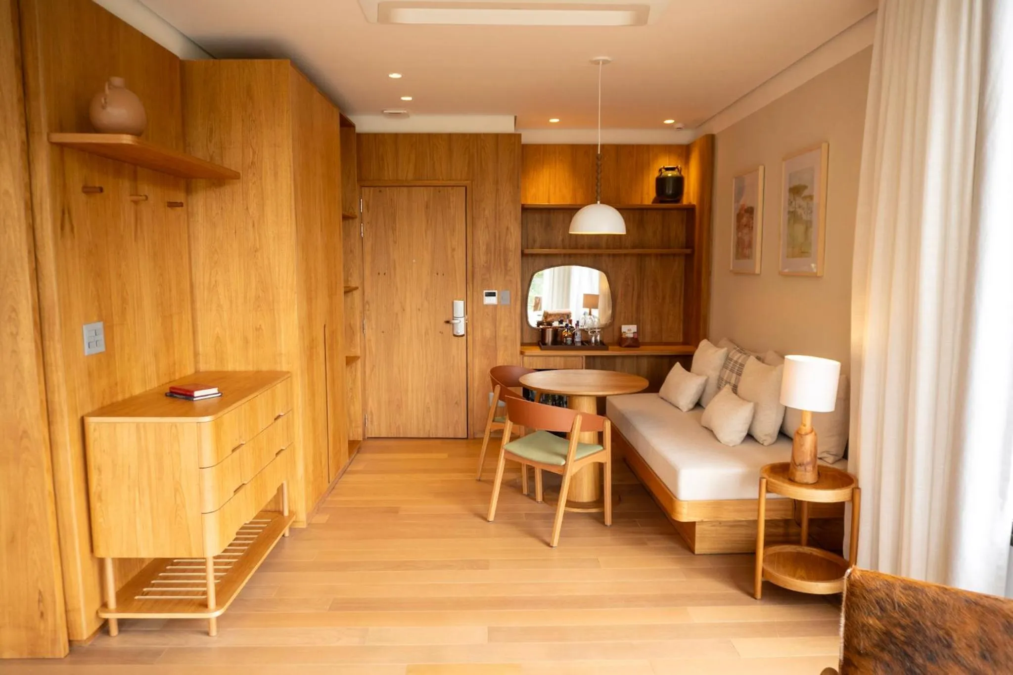 Seating area in Hotel Vila Inglesa