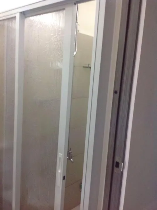 Bathroom in AED Manila Bay view at Green Residences