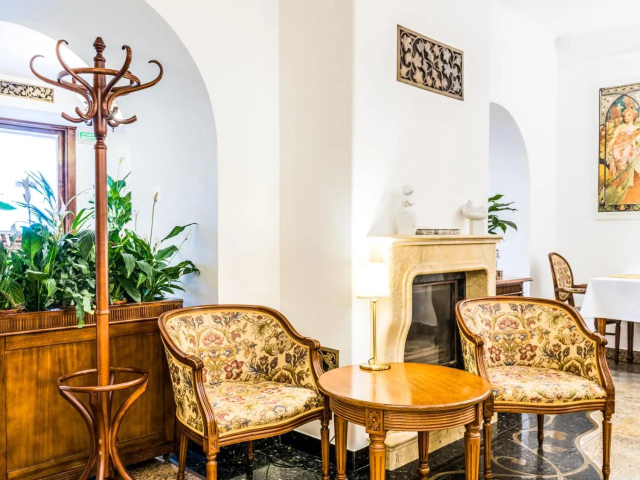 Living room in Hotel Pod Złotą Różą