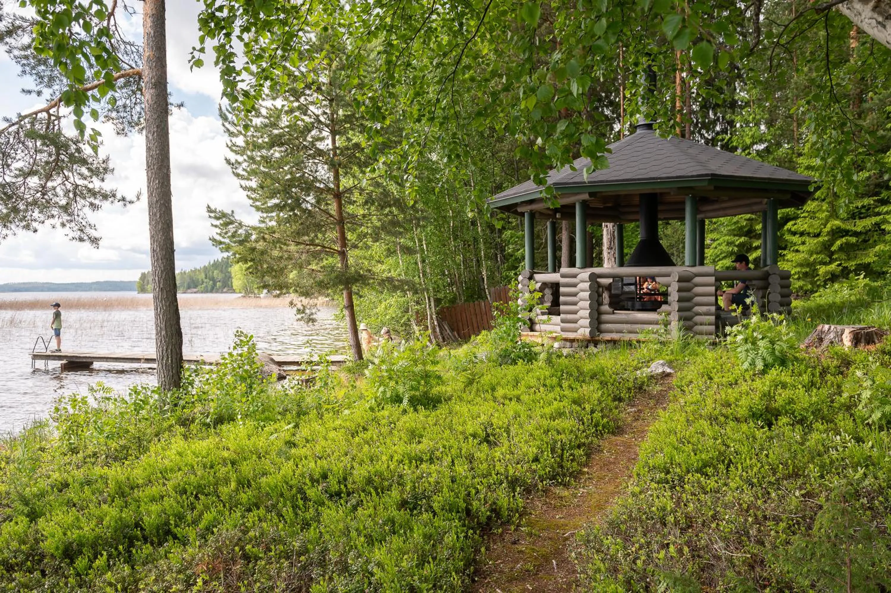 BBQ facilities in Kujanpää | Paajoen Vuokramökit