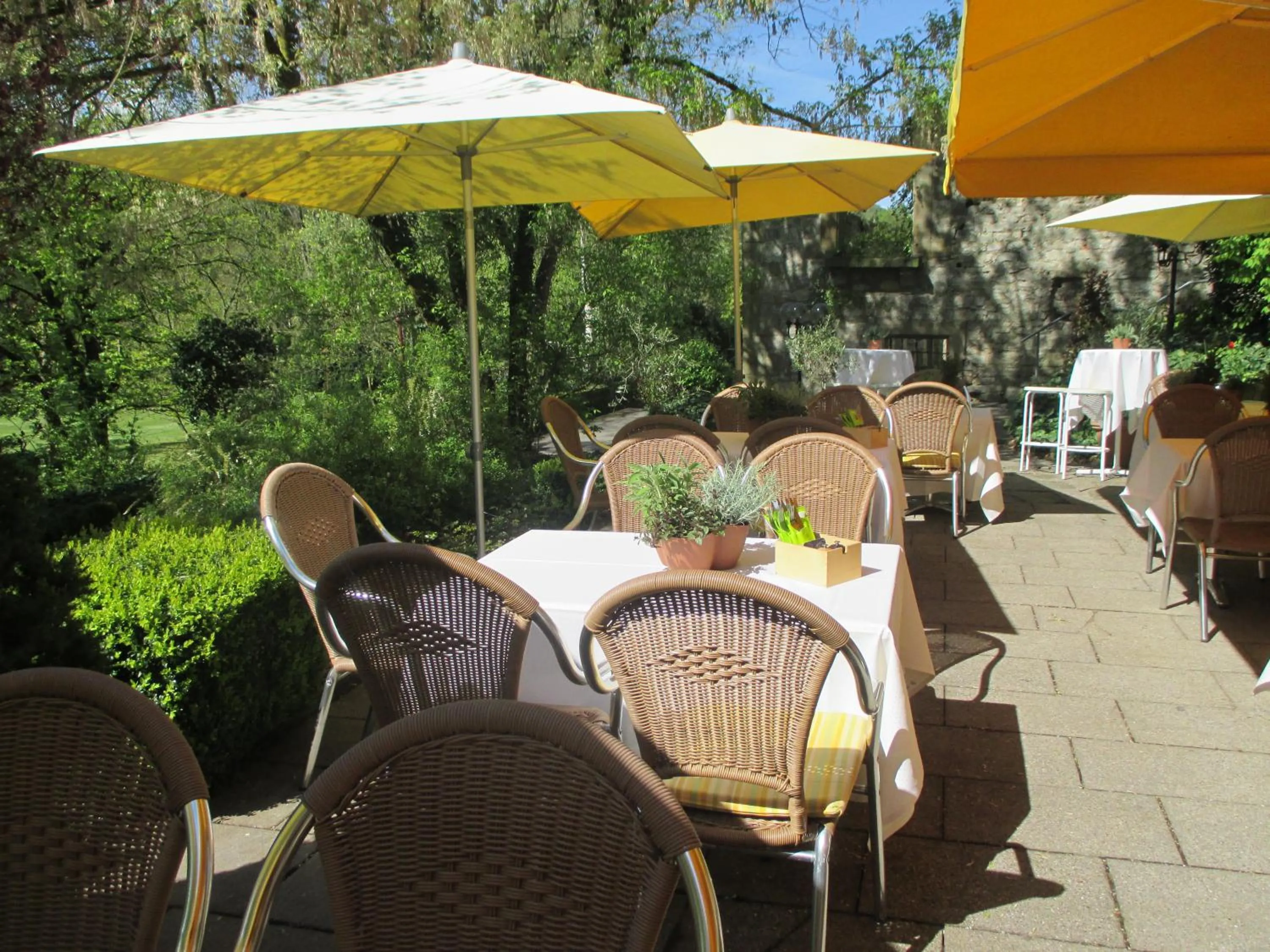 Balcony/Terrace in Schlosshotel Ingelfingen