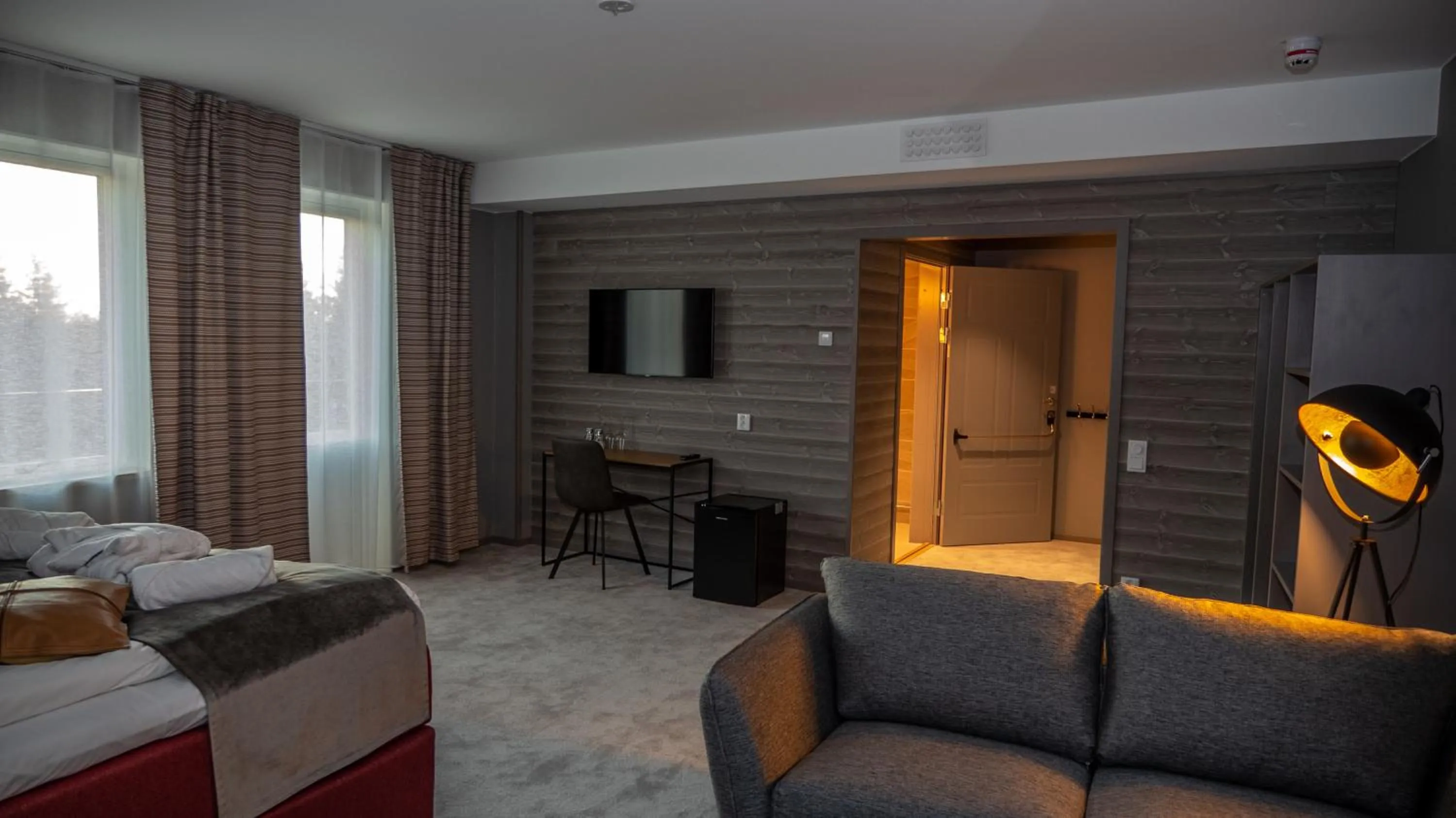 Living room in Hotell Klövsjöfjäll