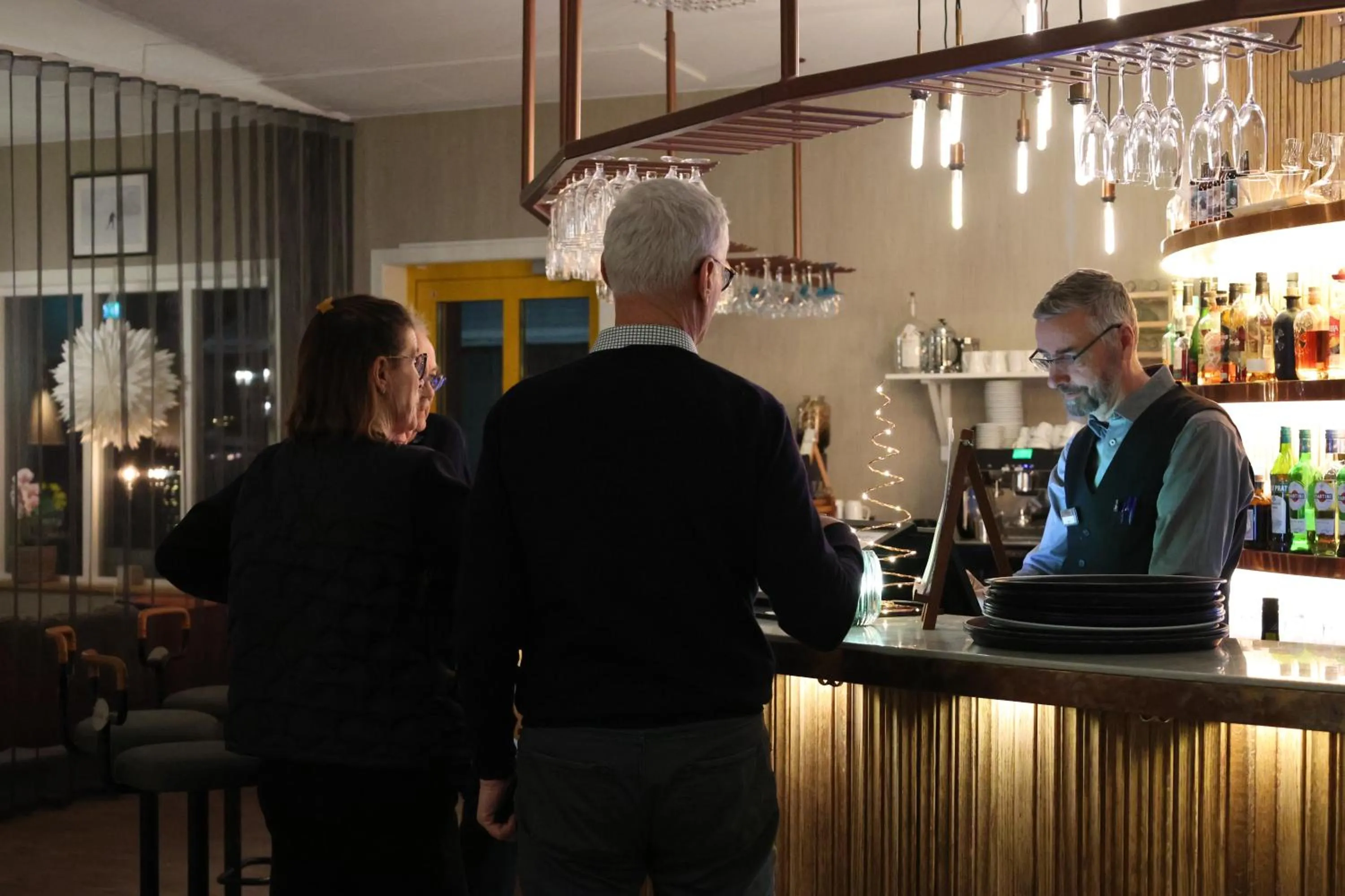 Lounge or bar in Hotell Klövsjöfjäll