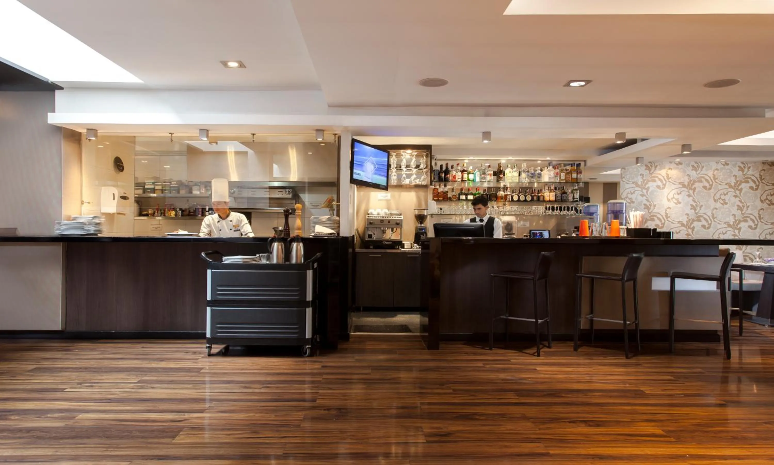 Lounge or bar in Hotel Jazz Apartments