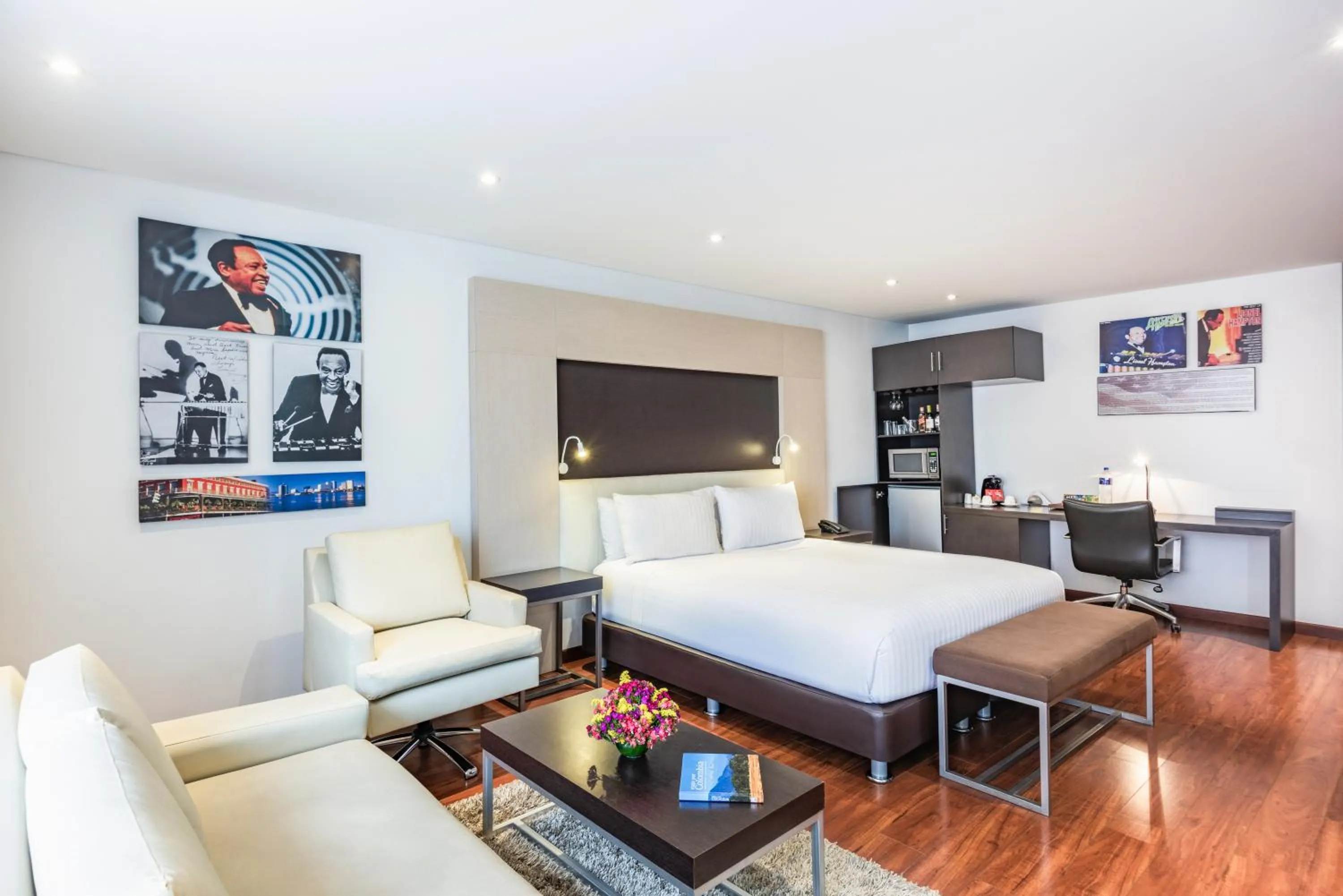 Bedroom in Hotel Jazz Apartments