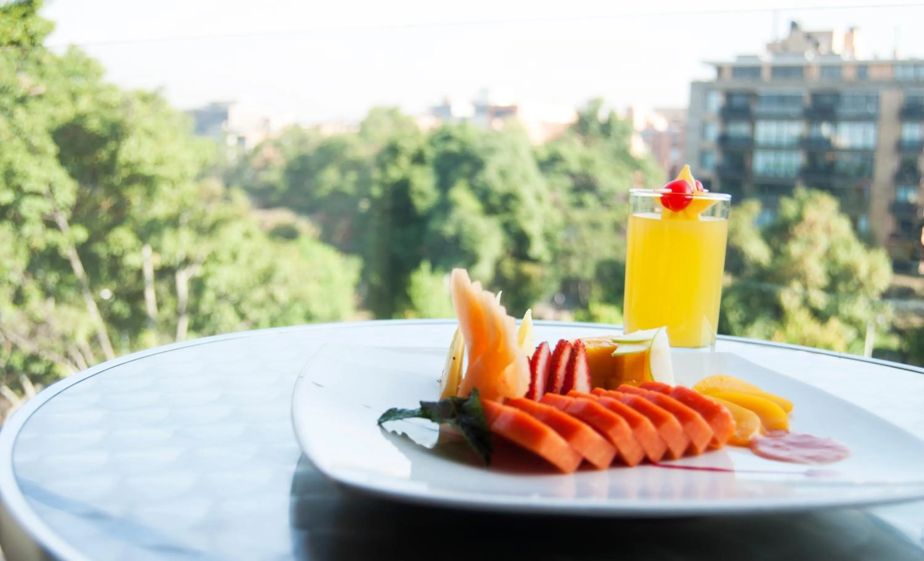 Buffet breakfast in Hotel Jazz Apartments