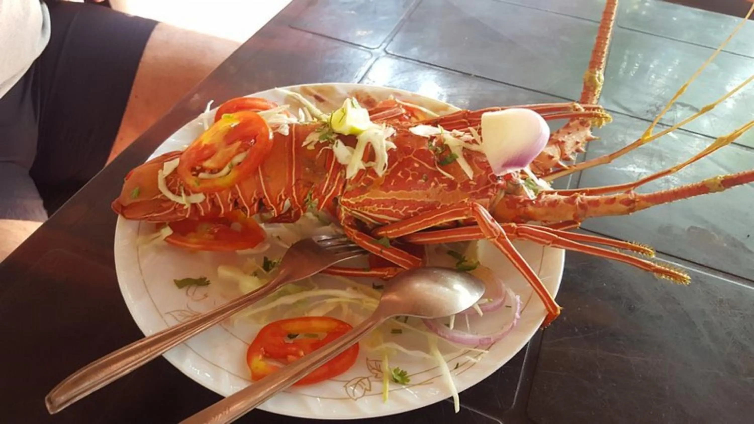 Food in Samant Beach Resort