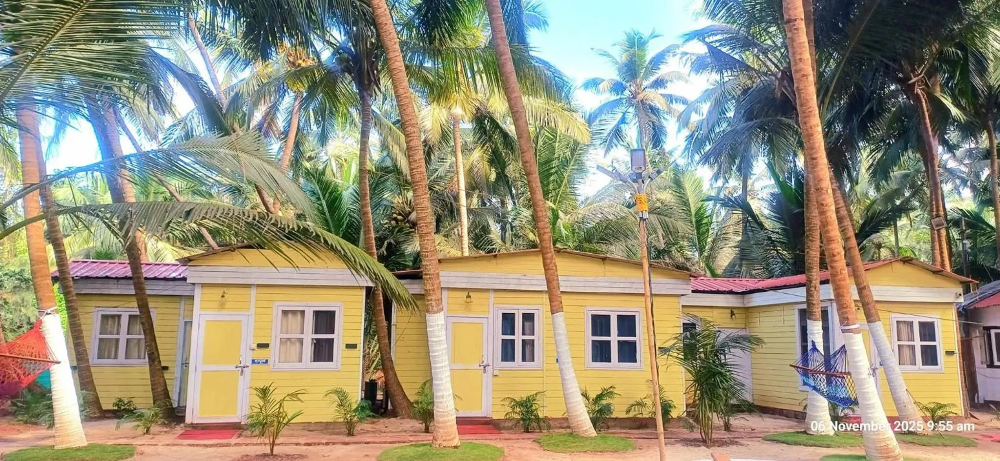 Garden in Samant Beach Resort