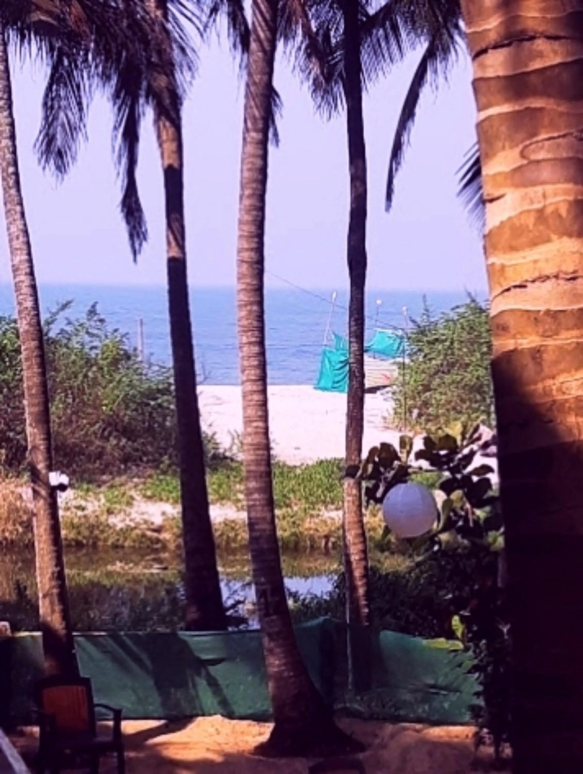 Facade/entrance in Samant Beach Resort