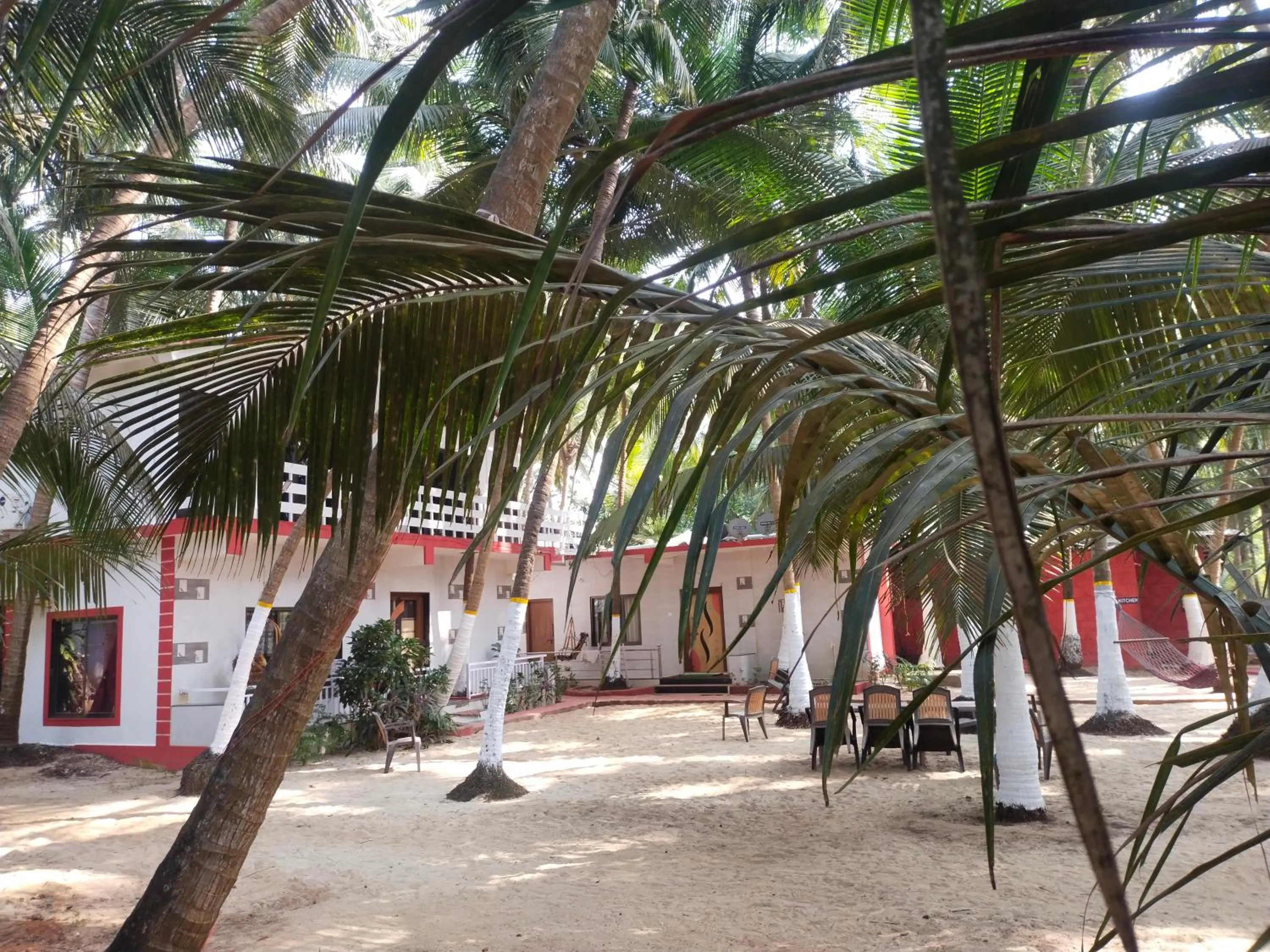 Garden in Samant Beach Resort