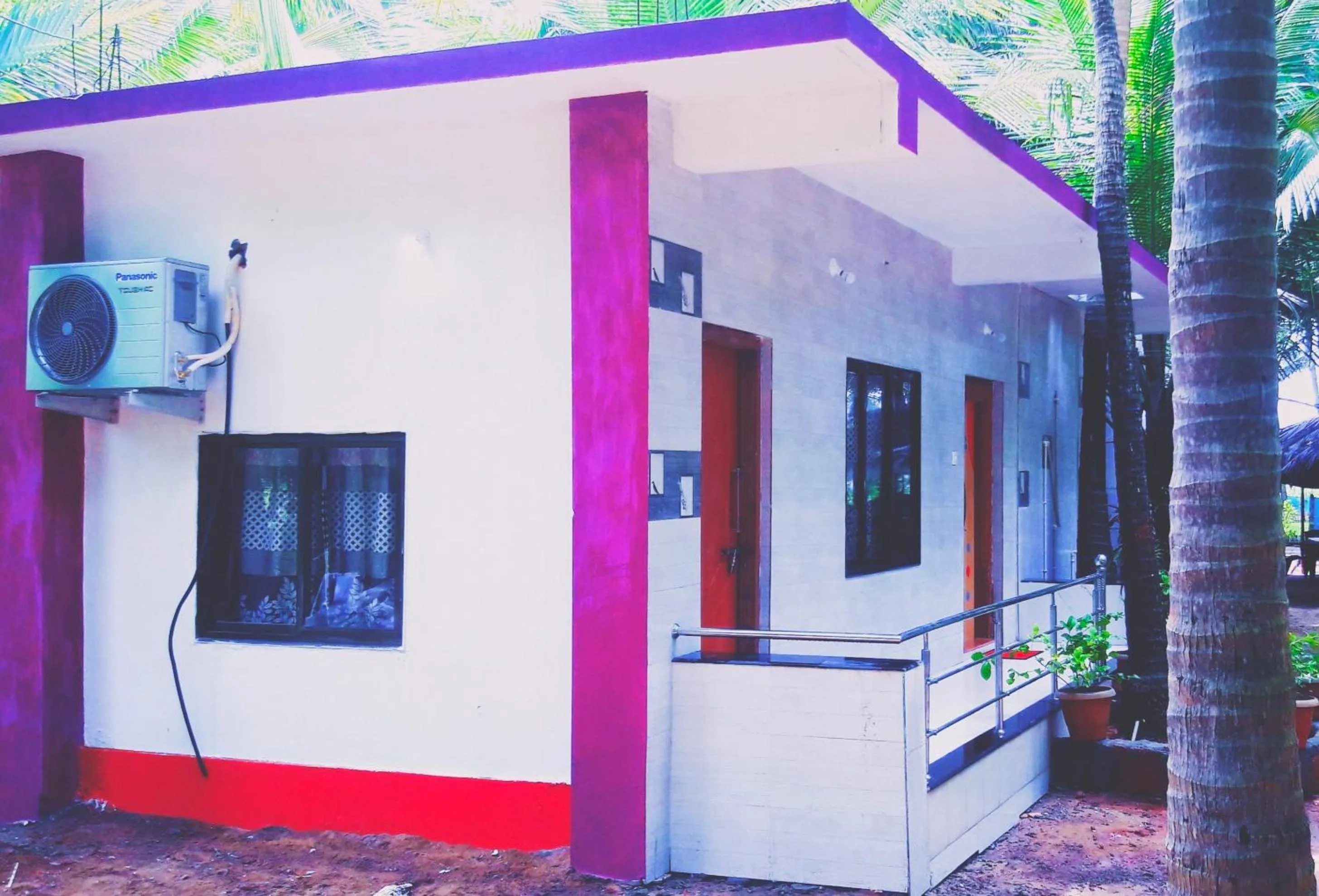 Property building in Samant Beach Resort