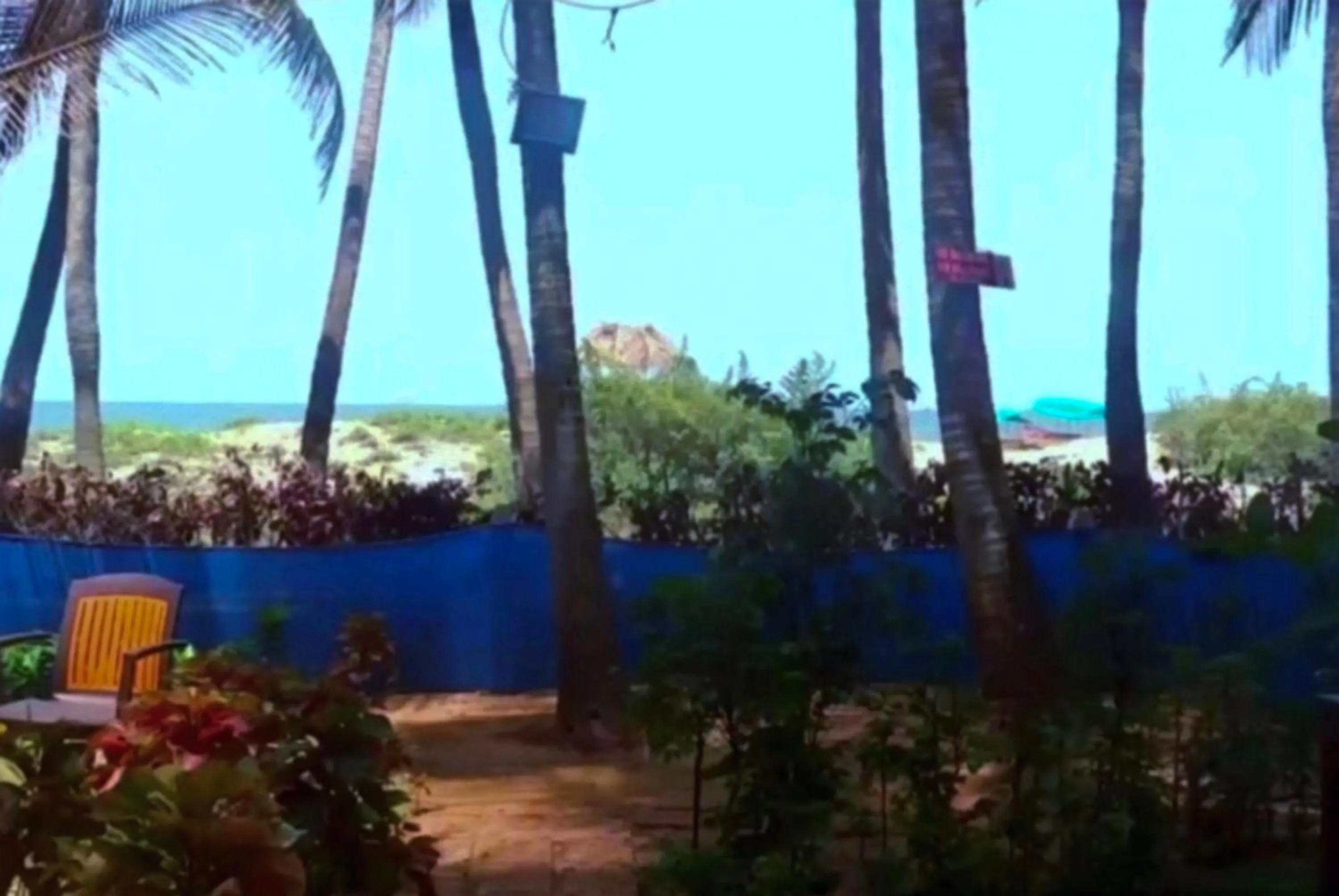 Facade/entrance in Samant Beach Resort