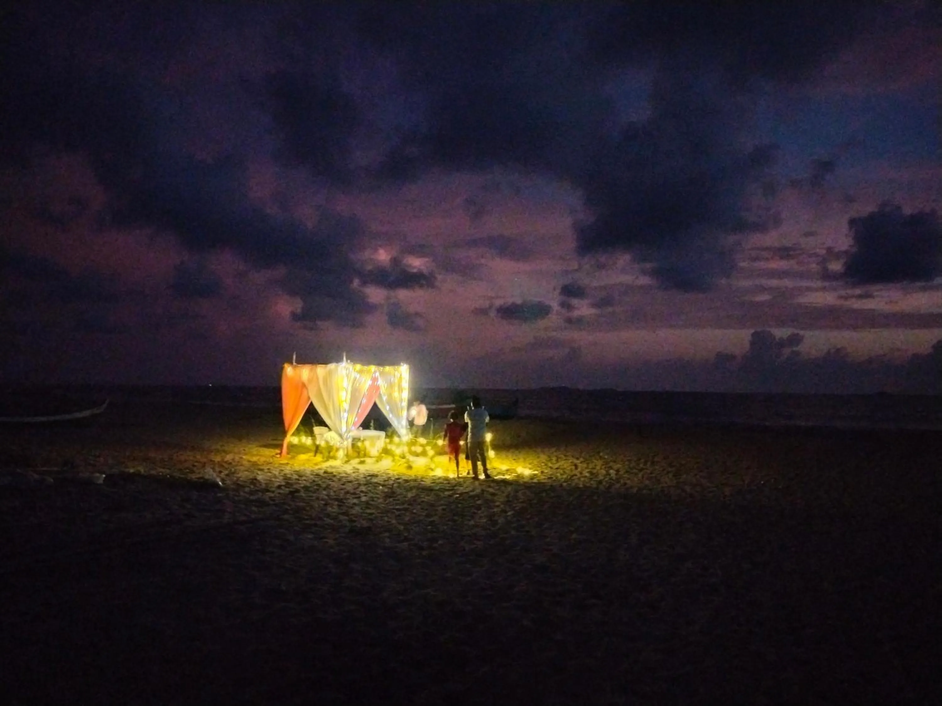 Night in Samant Beach Resort