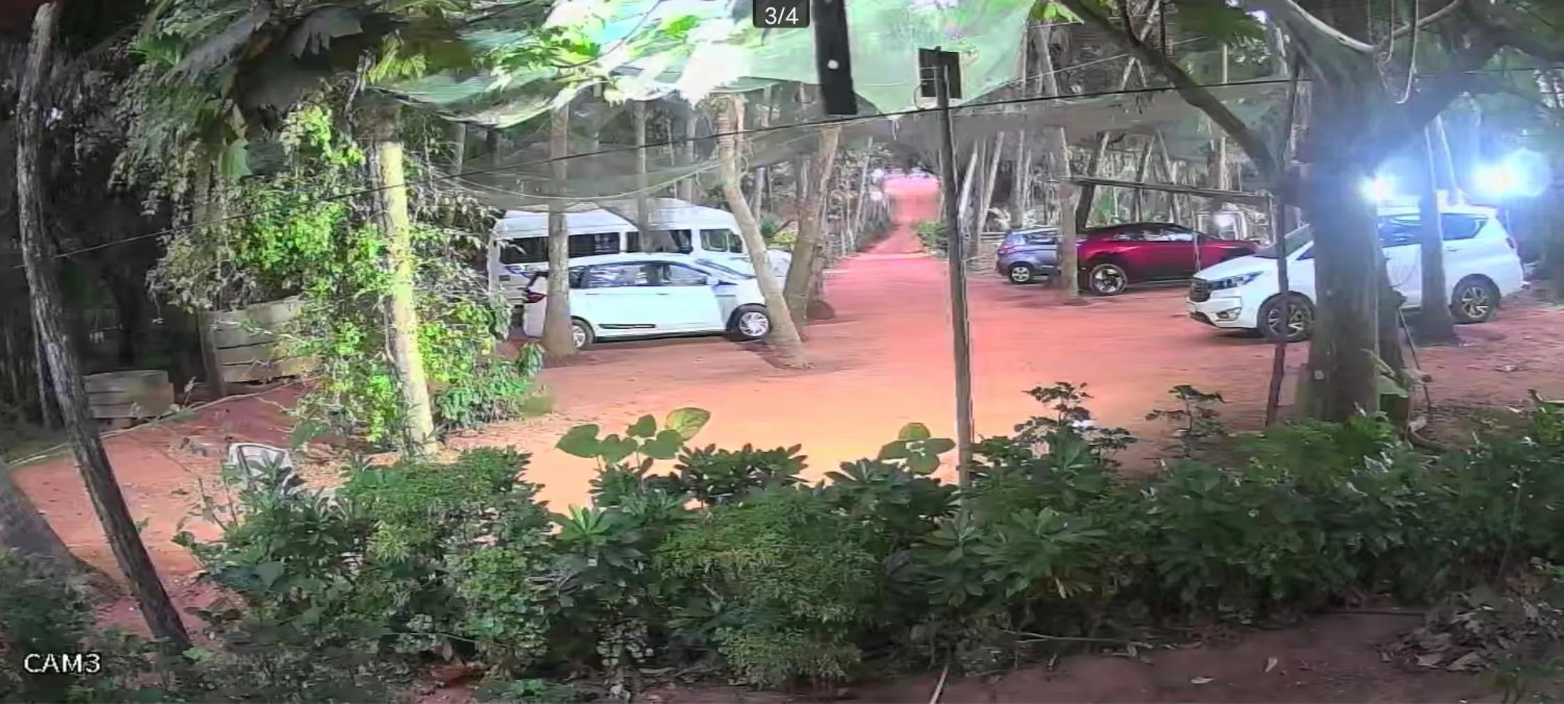 Garden view in Samant Beach Resort