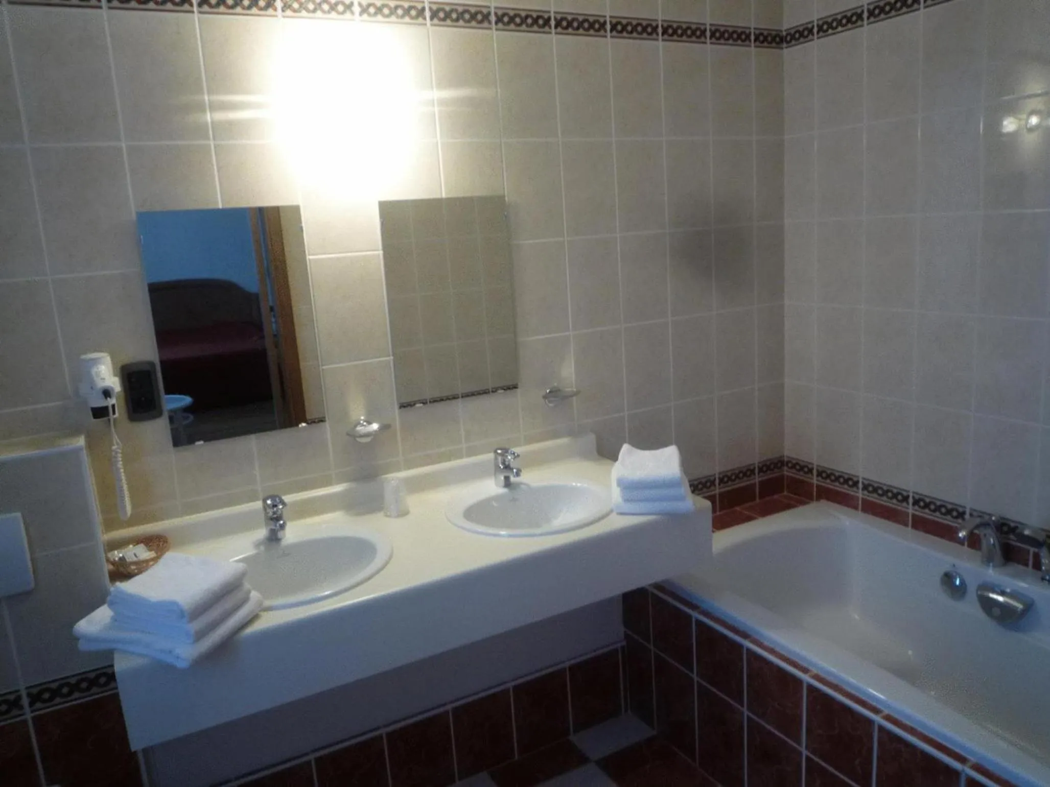 Bathroom in Le Château de Rendeux