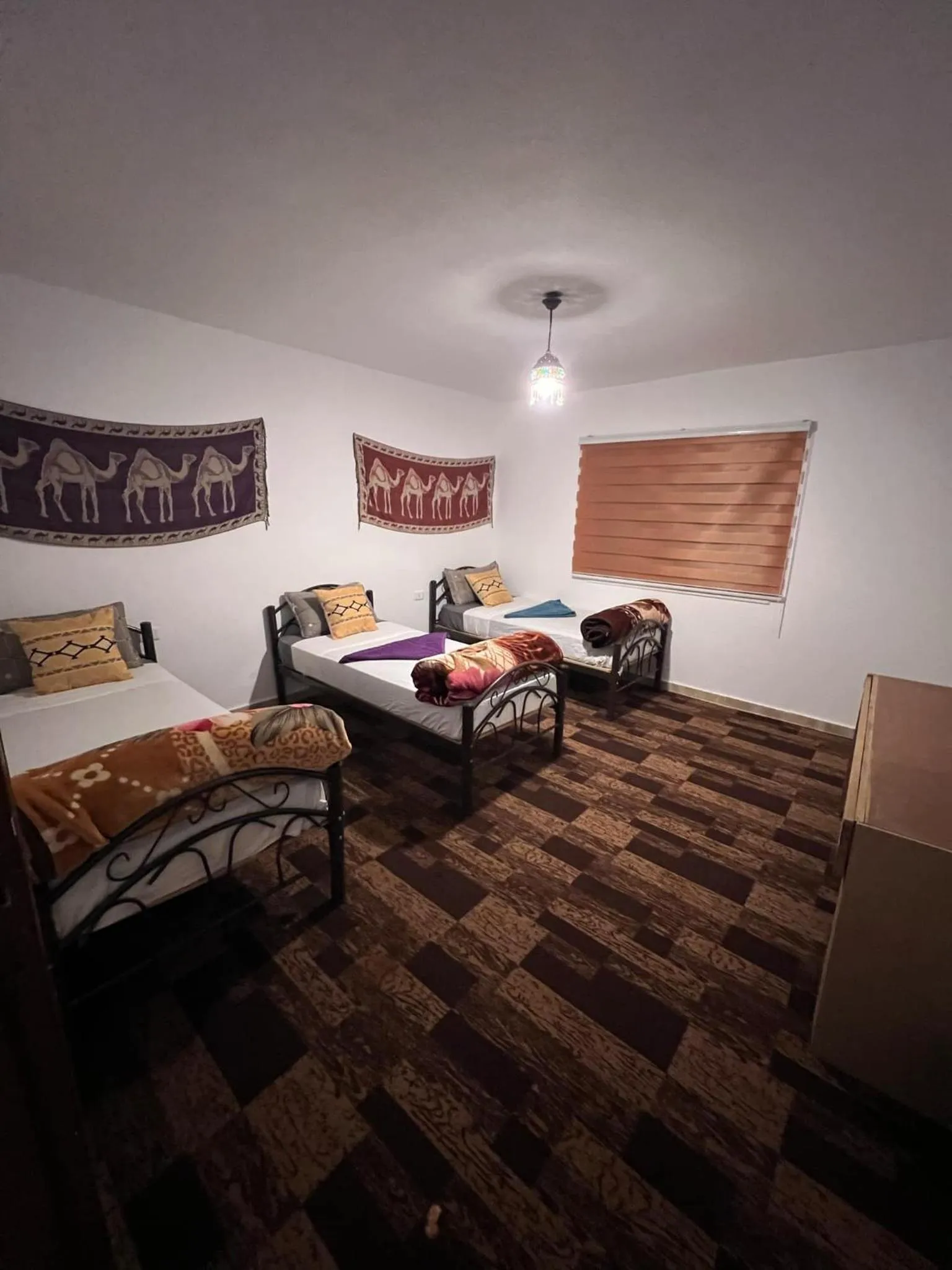 Bed in Happy Bedouin House Petra