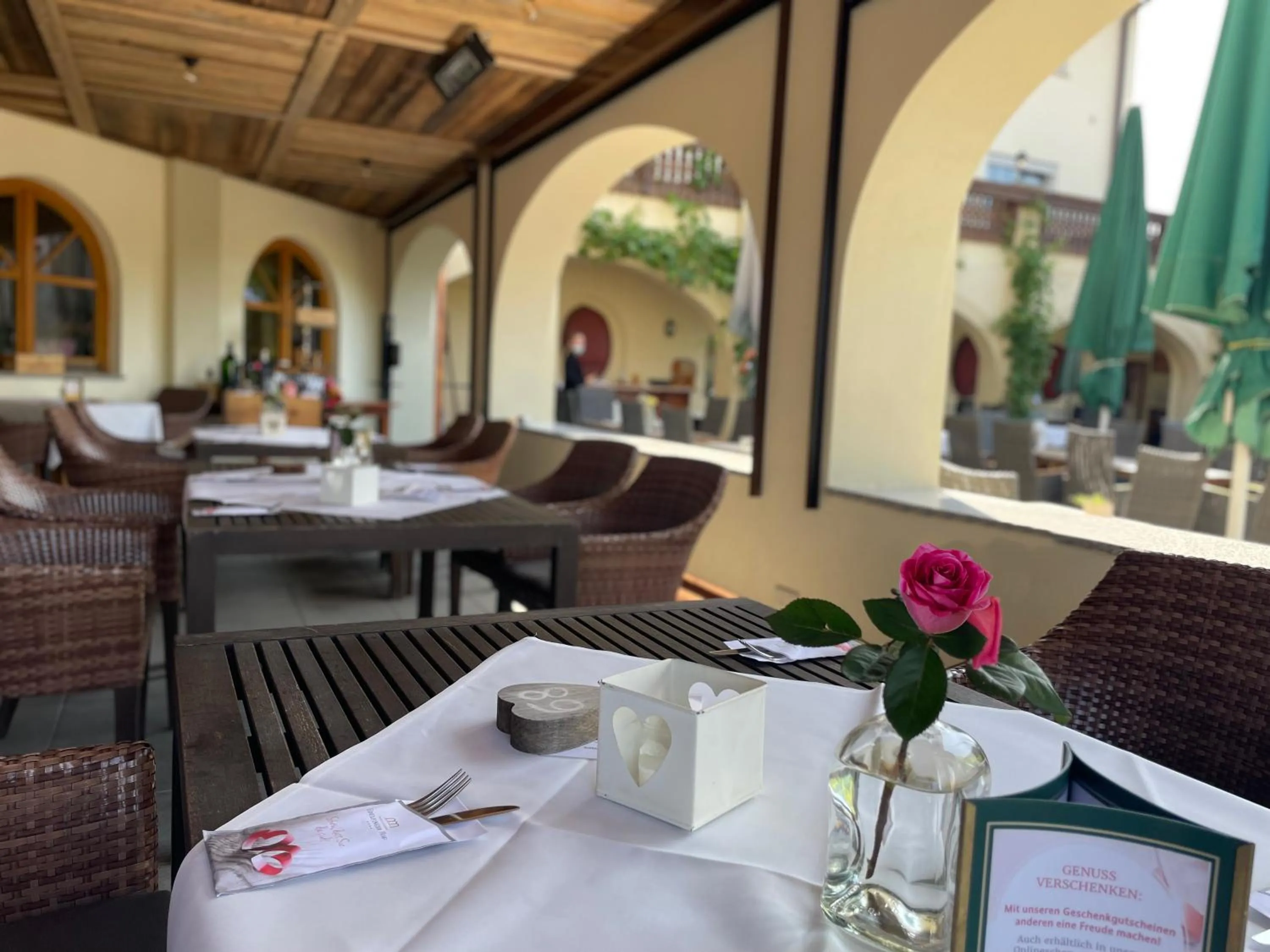Balcony/Terrace in Edelfinger Hof