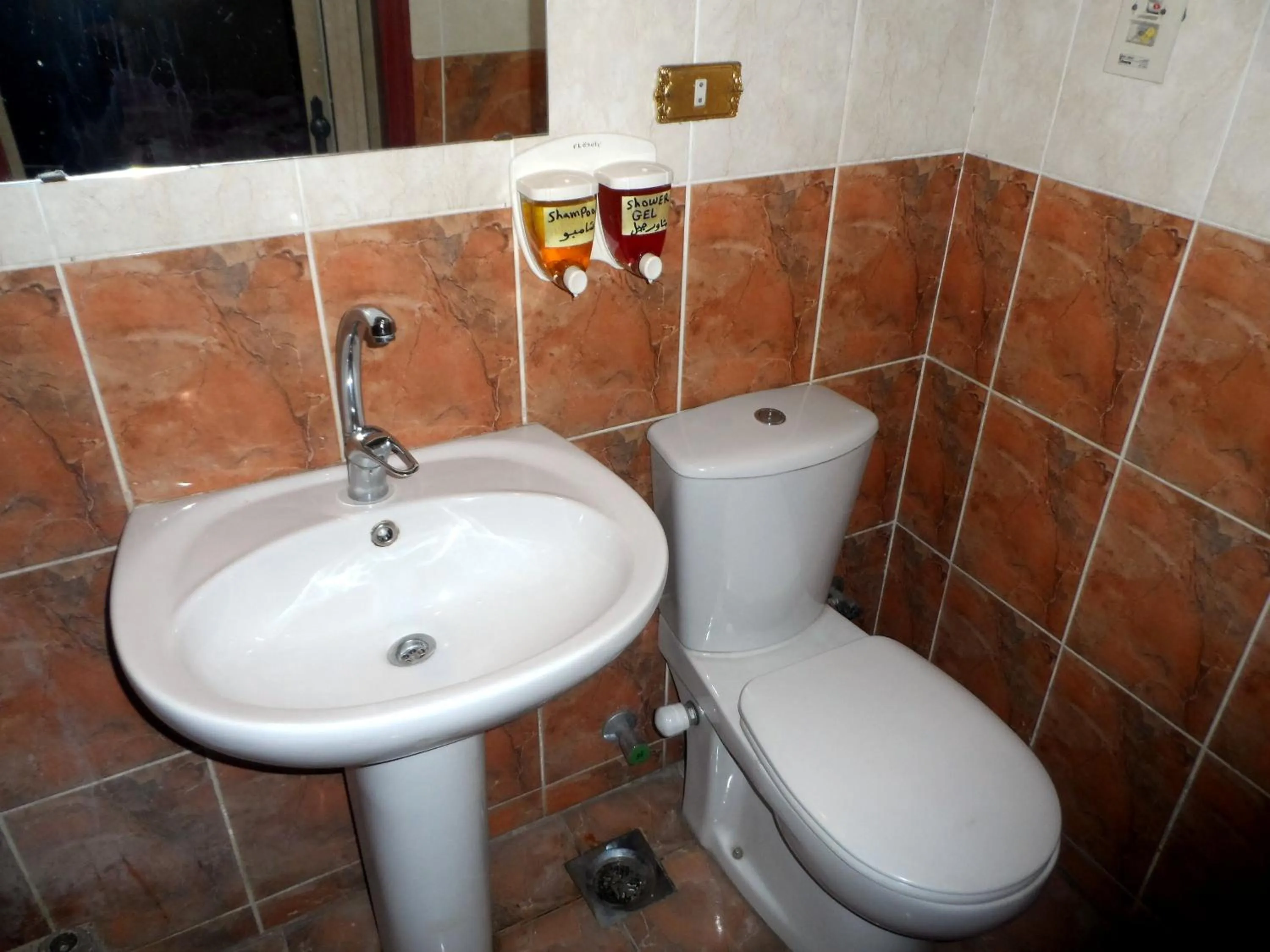 Toilet in Hostel Vienna