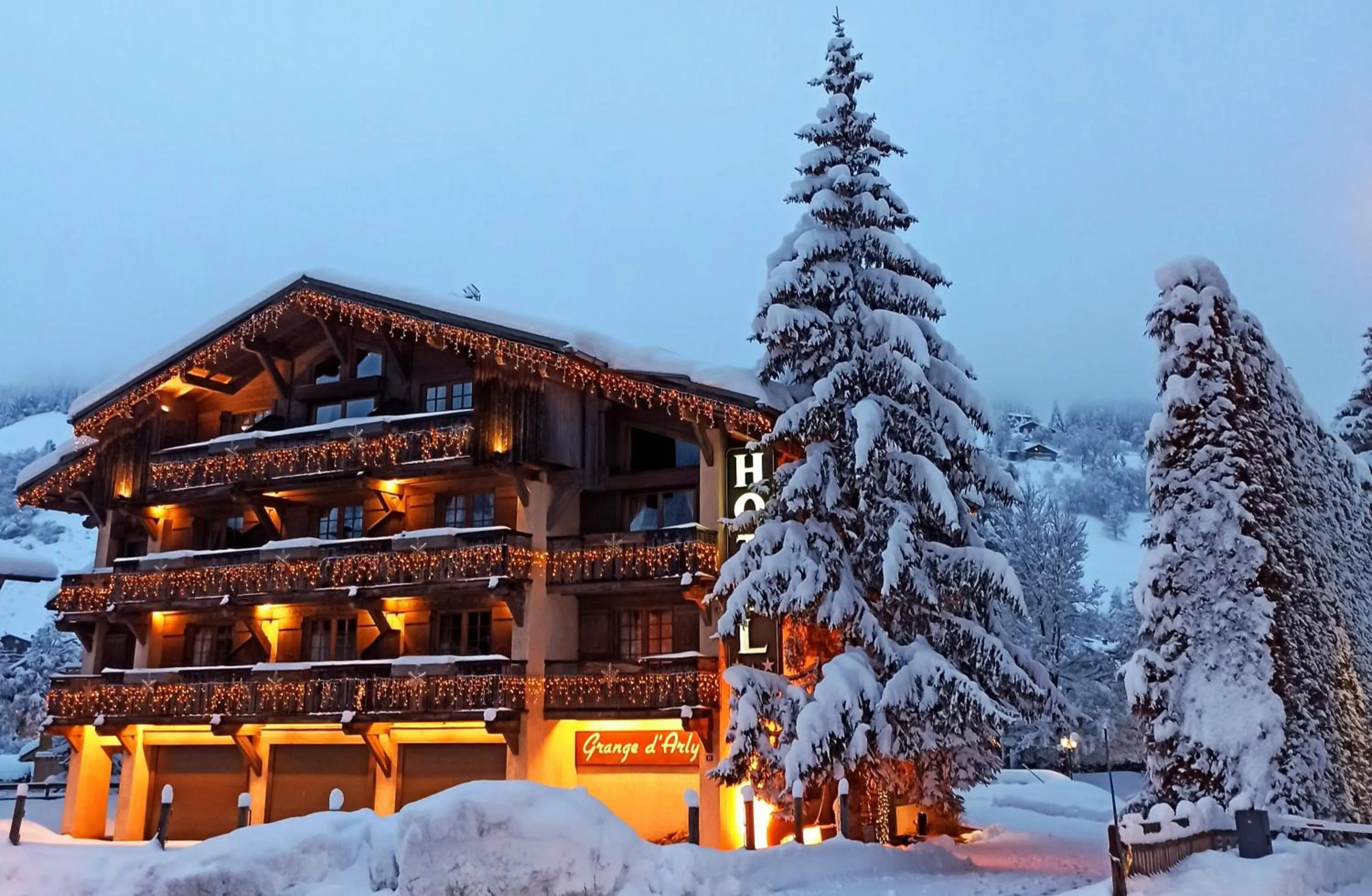 Property building in Hôtel La Grange d'Arly