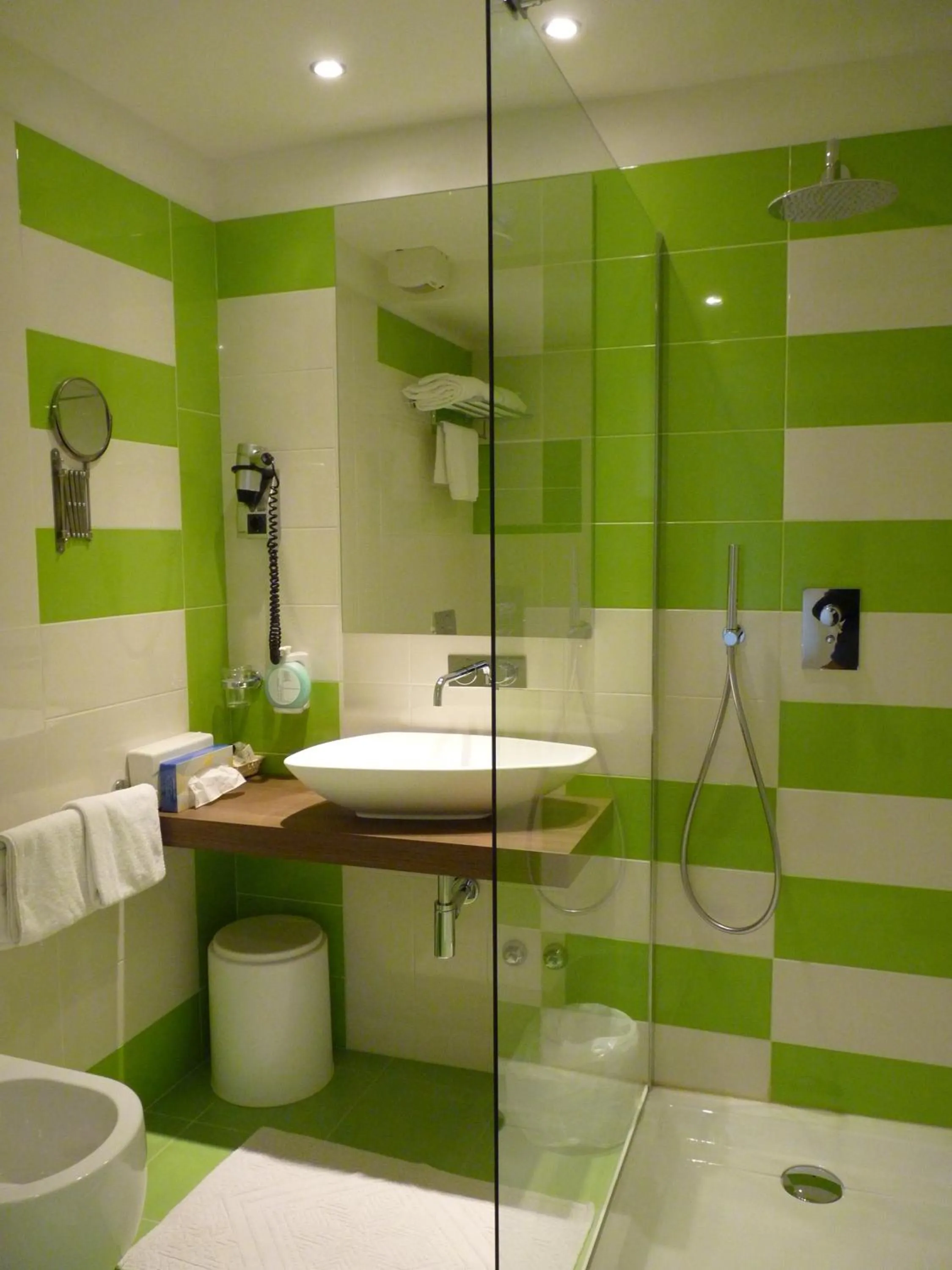 Shower in Hotel Gemma