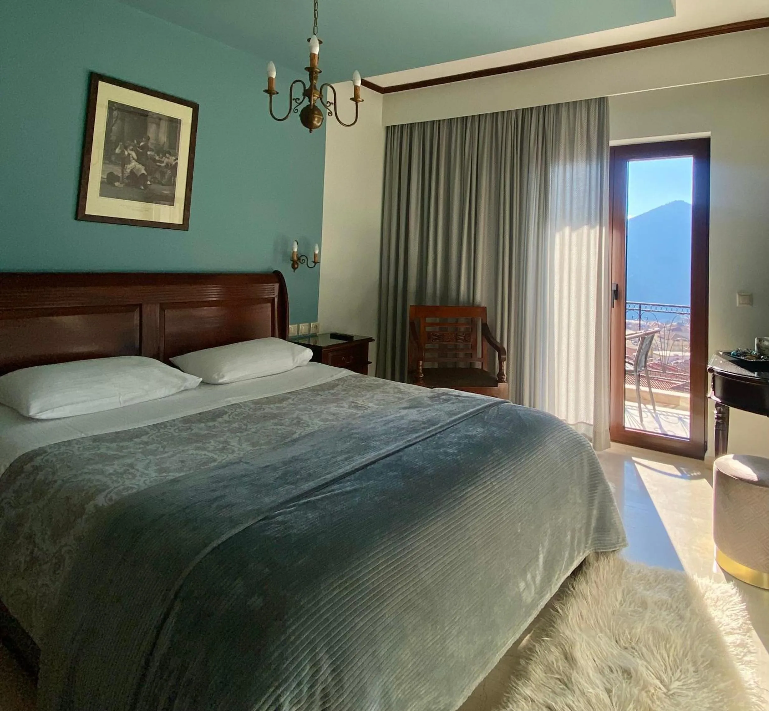 Bed in Marianna's Home Accommodation