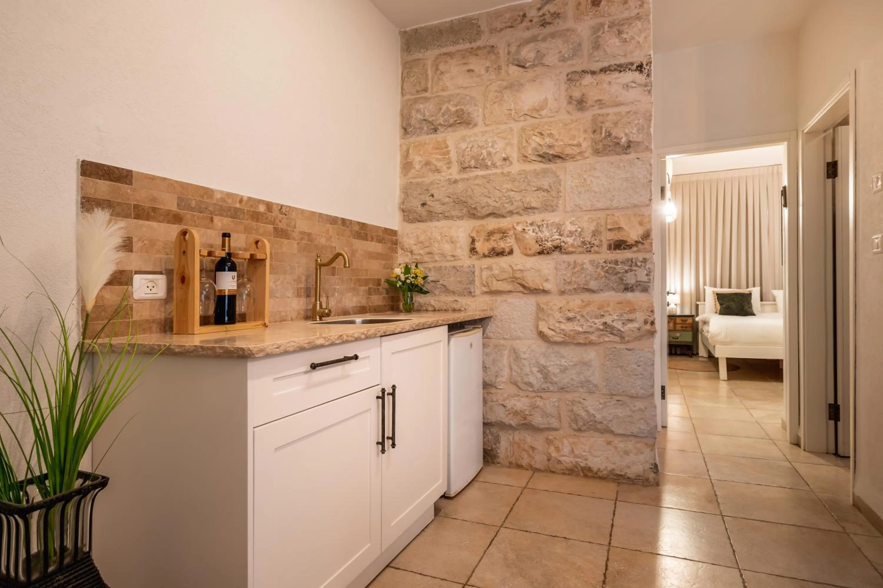 Kitchen or kitchenette in Grand Vista Boutique Hotel And Spa