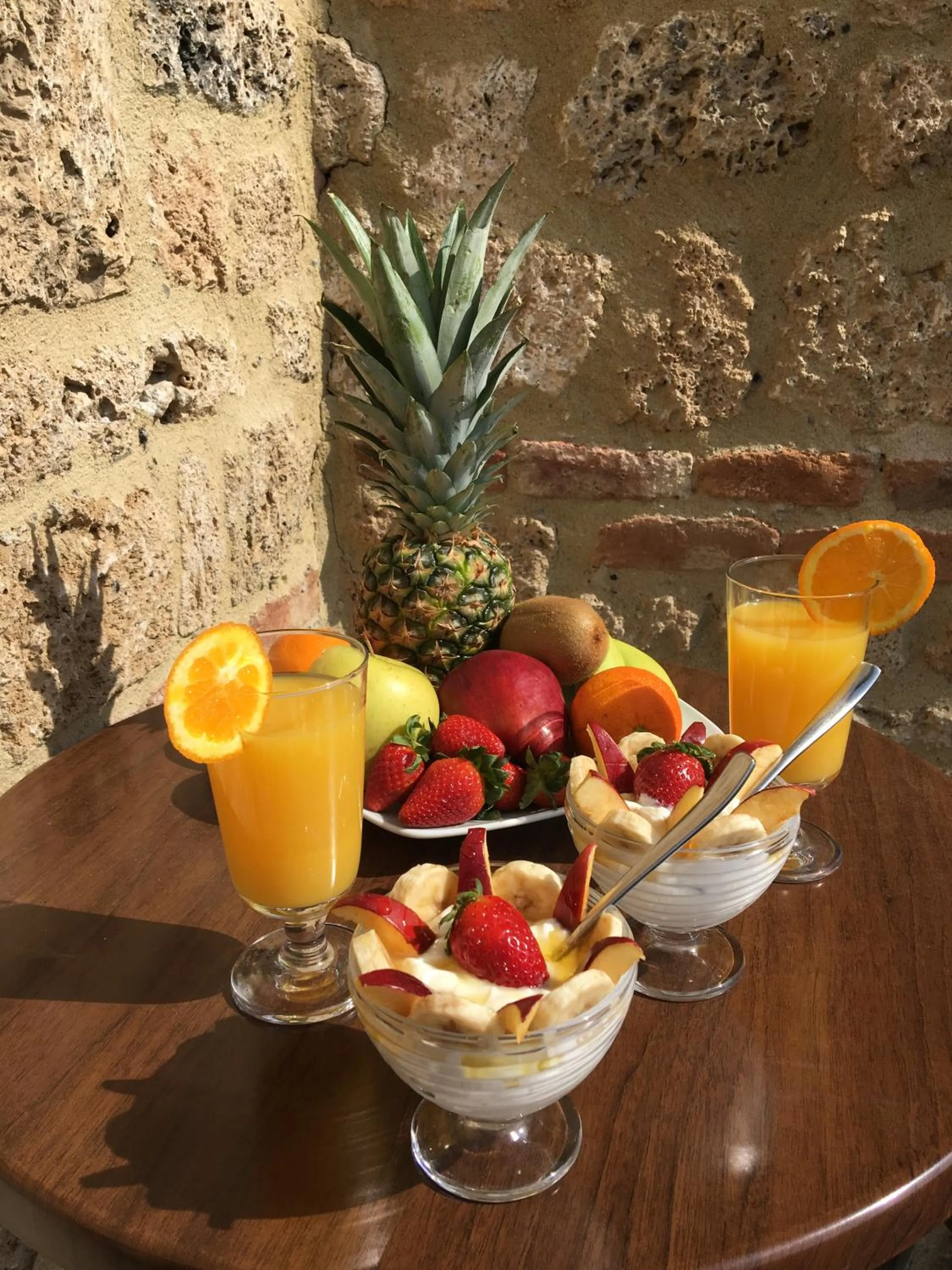 Food close-up in Varosi 4 Seasons