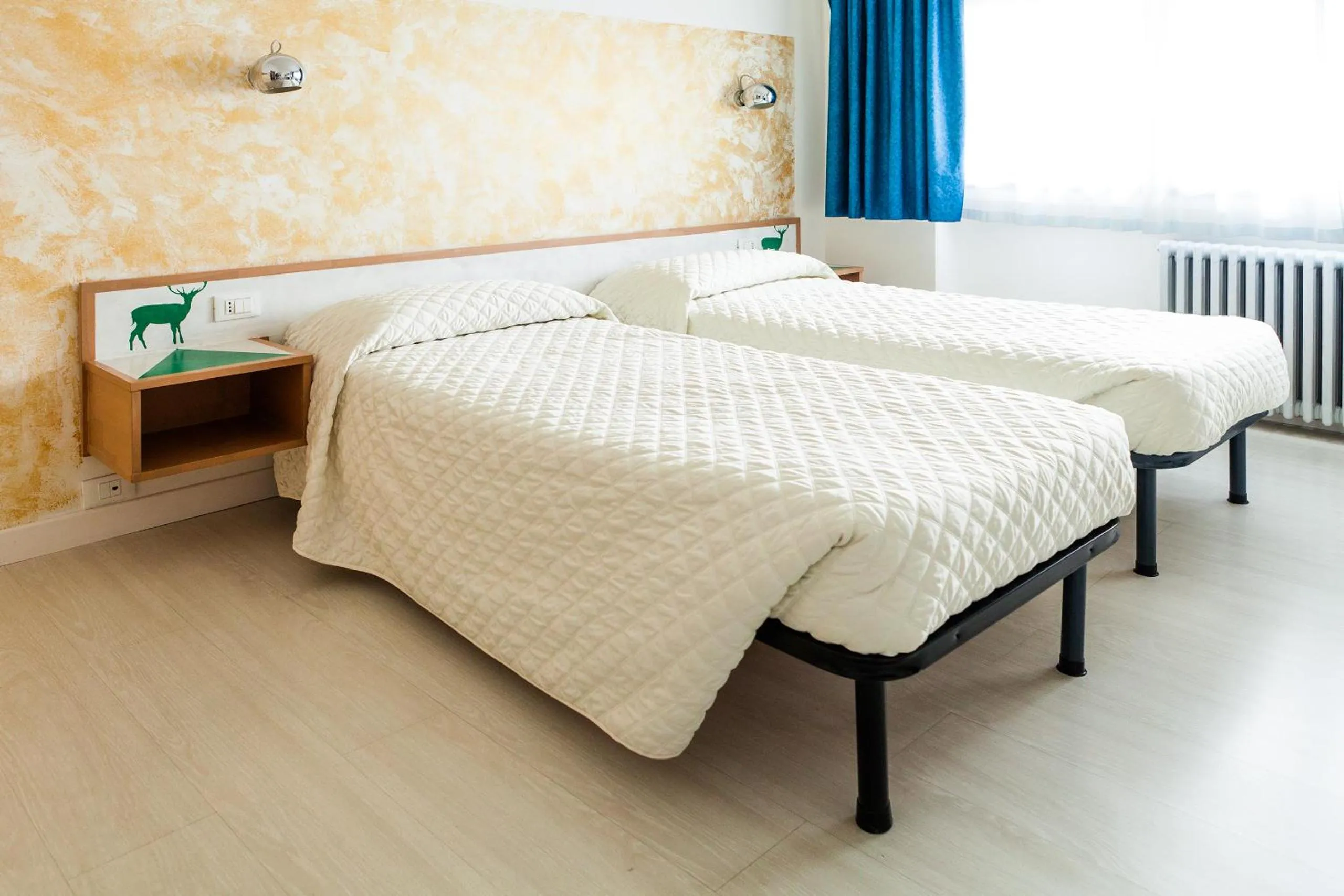 Bedroom, Bed in Hotel Giardino