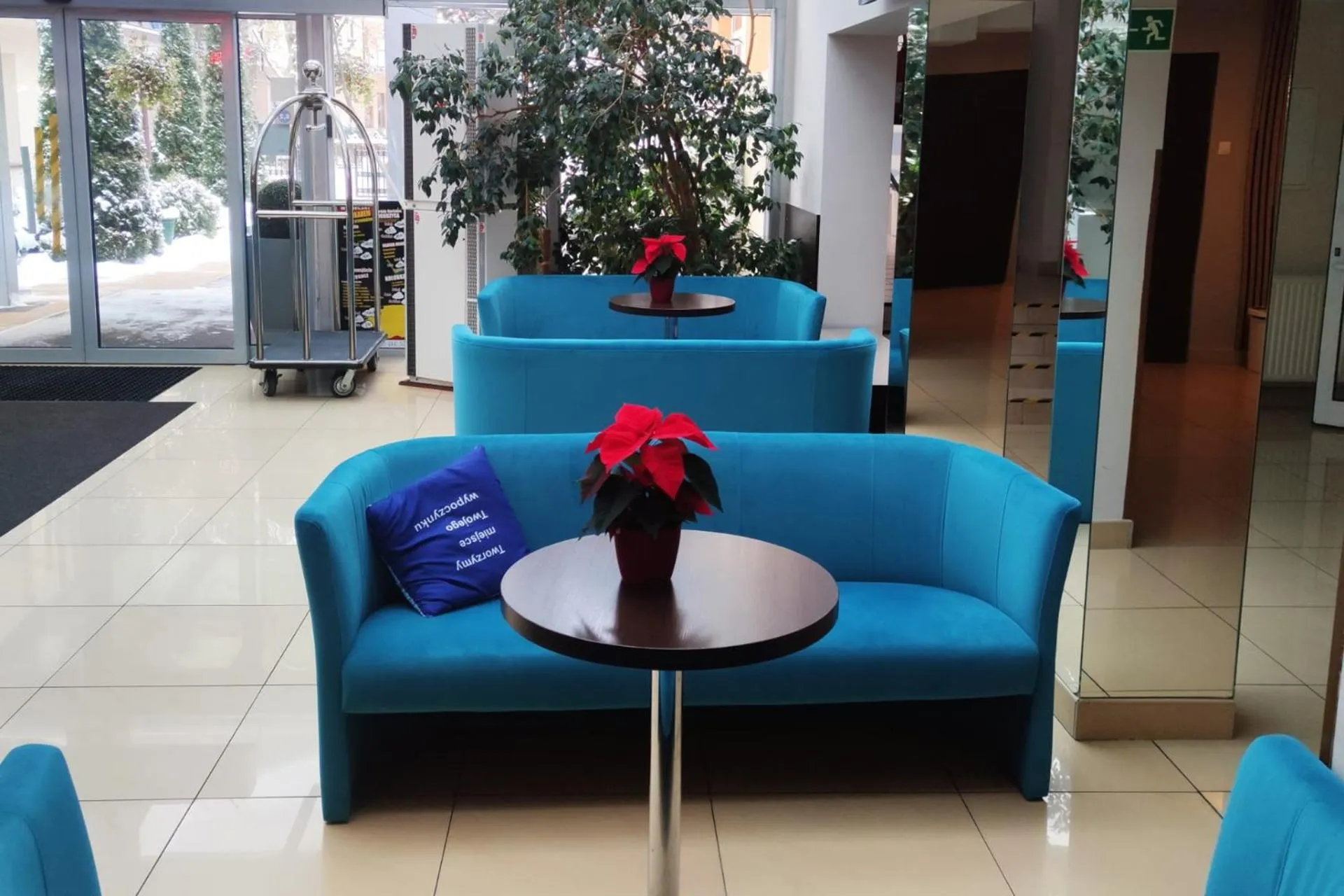 Lobby or reception in Hotel *** NAT Kołobrzeg